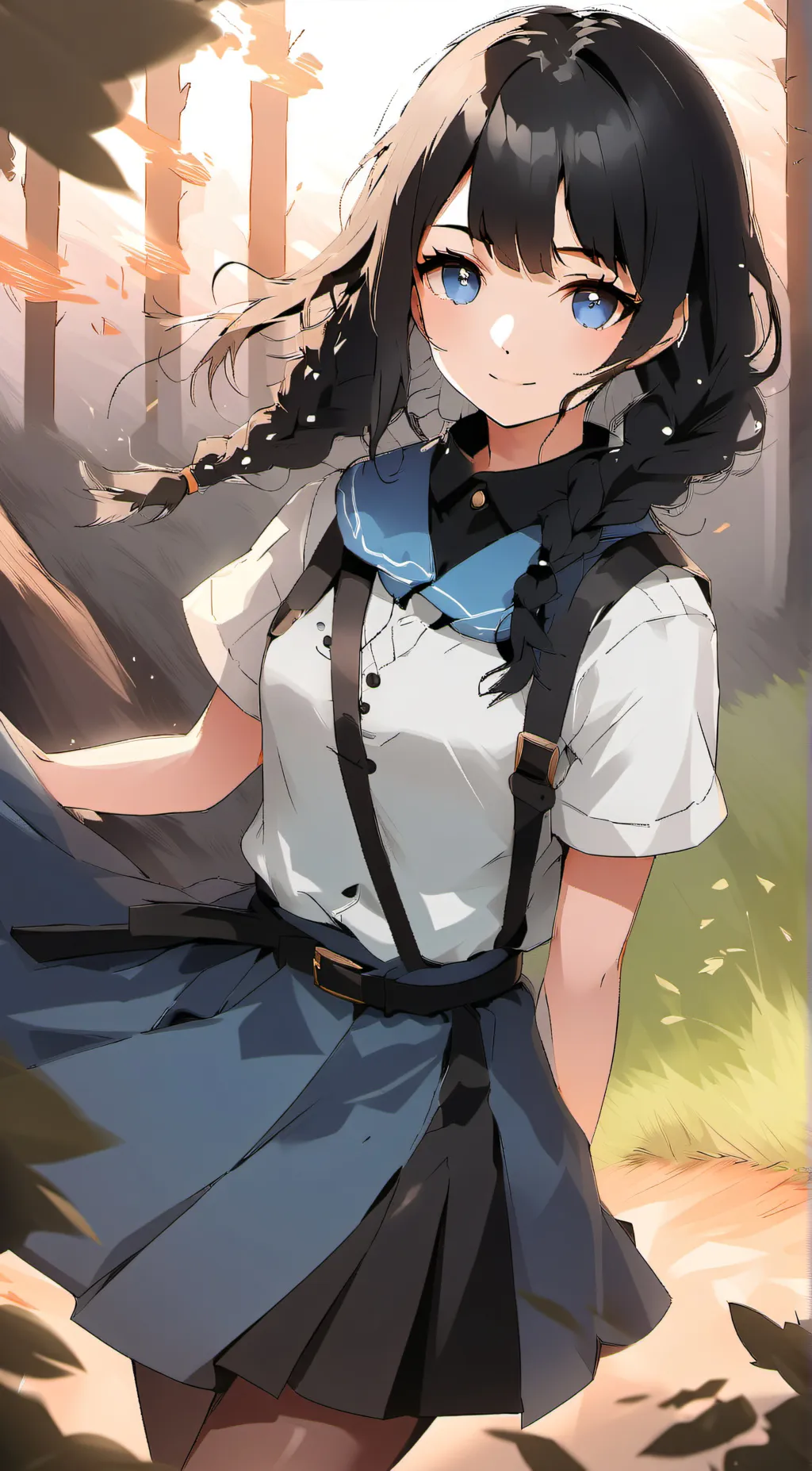 ai character: Eva background