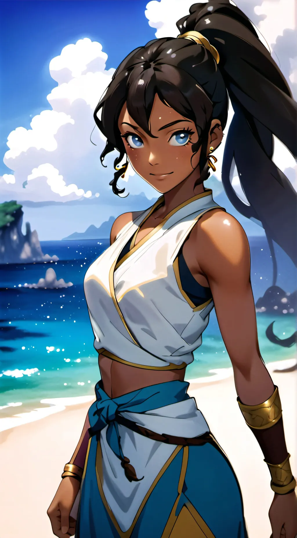 ai character: Katara background