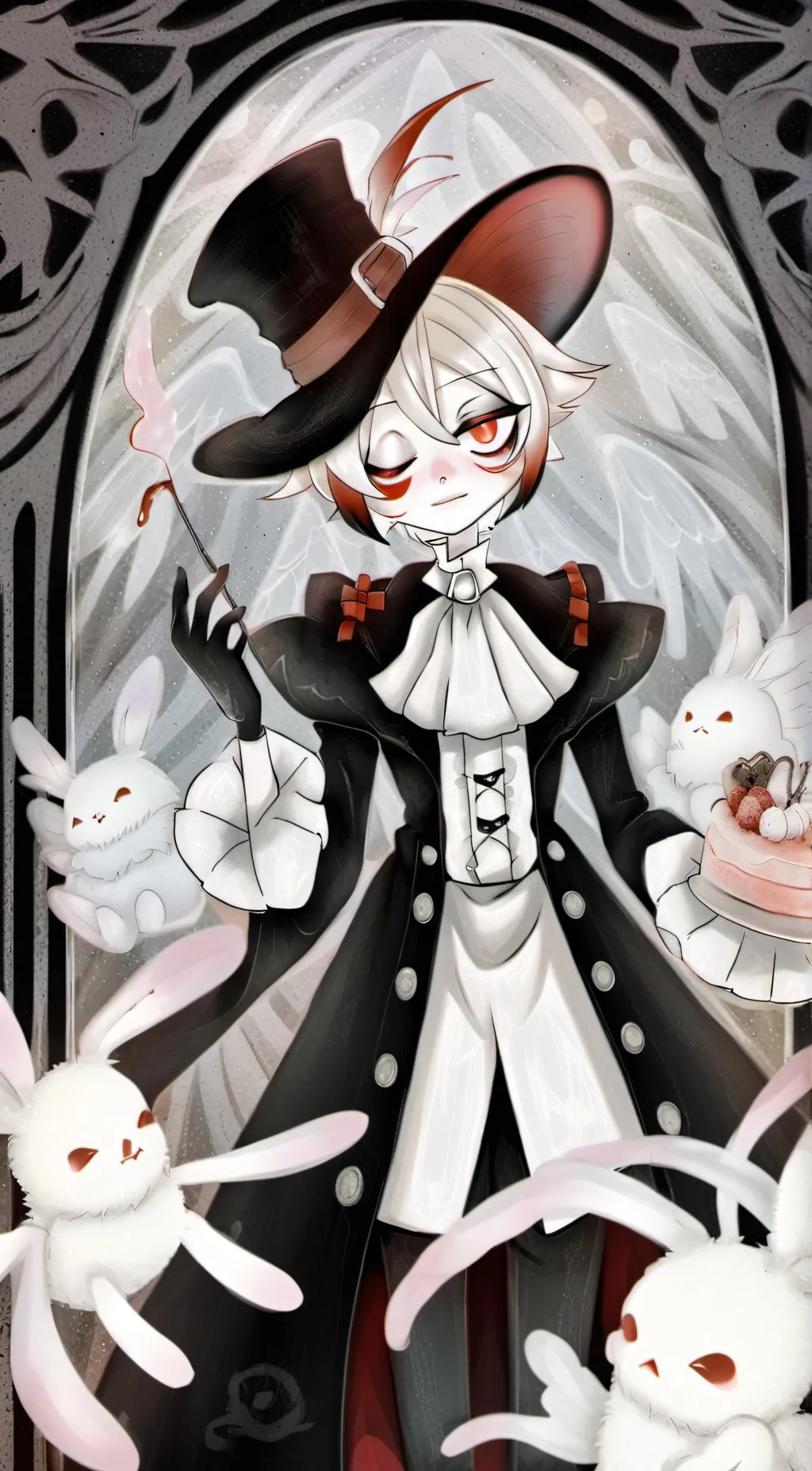 ai character: Lucifer background
