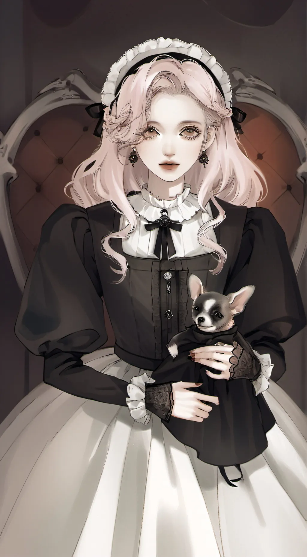 ai character: SPOOKY DOOKIE background