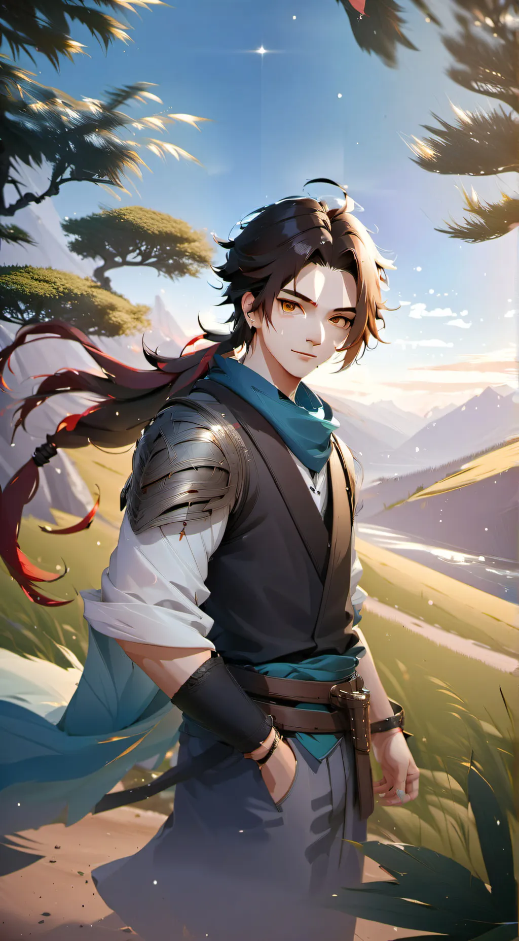 ai character: kai background