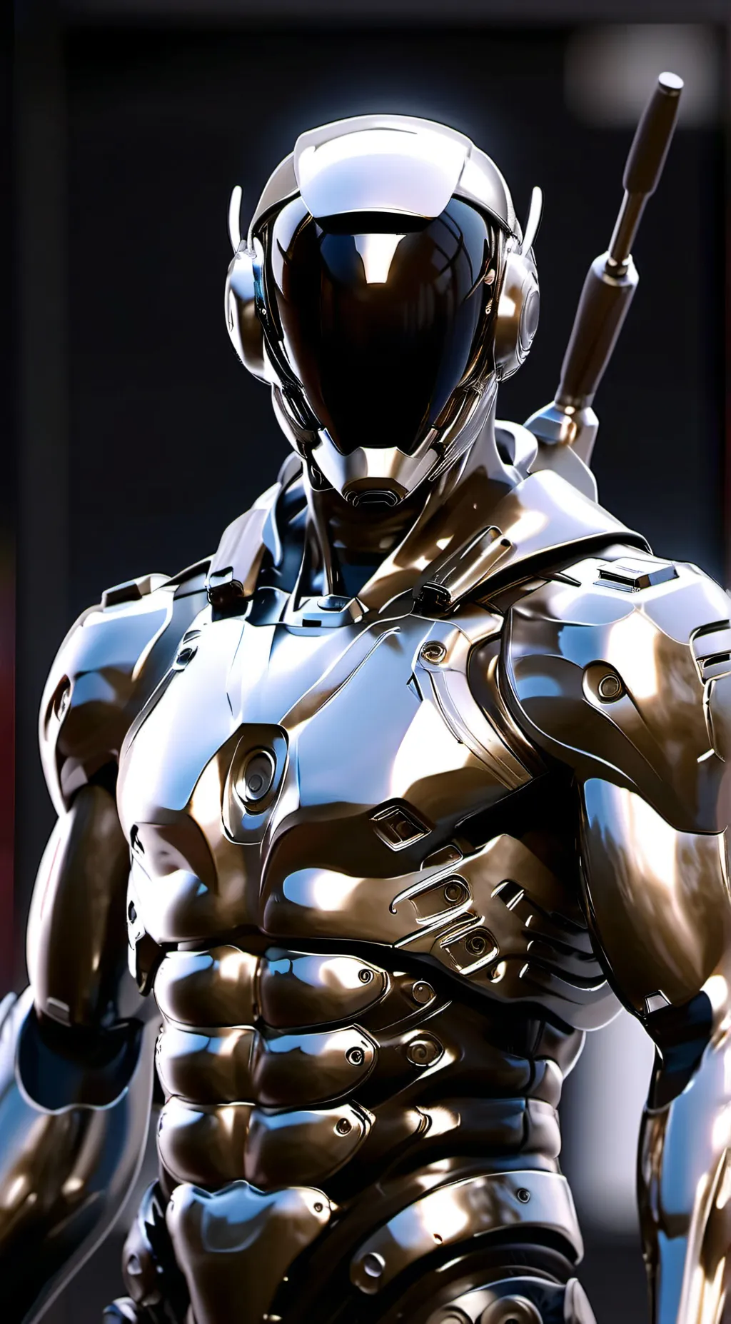 ai character: Machine background