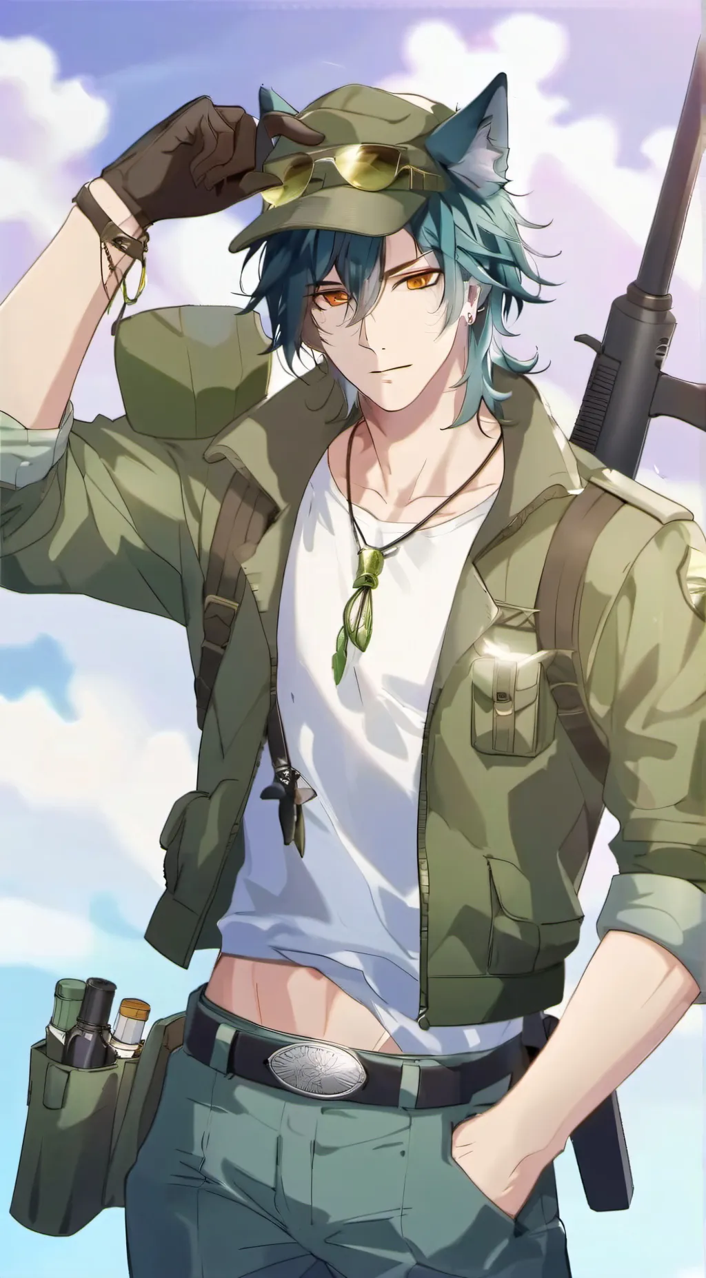 ai character: Pierson background