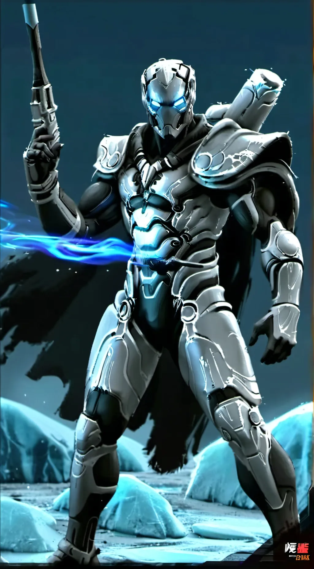 ai character: hydro  background