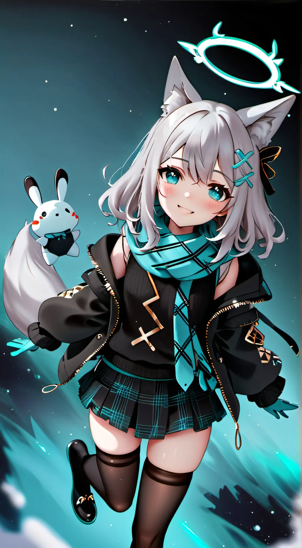 ai character: Ashie background