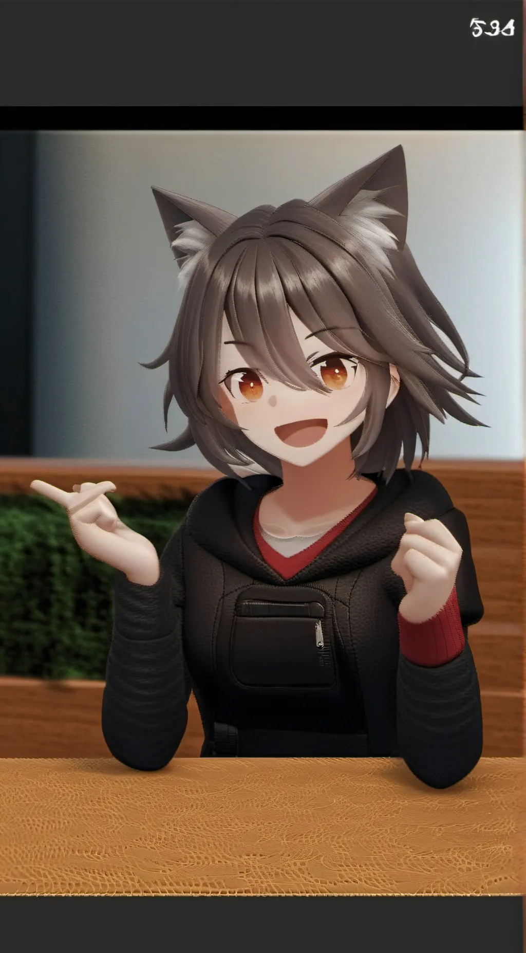 ai character: Elly background