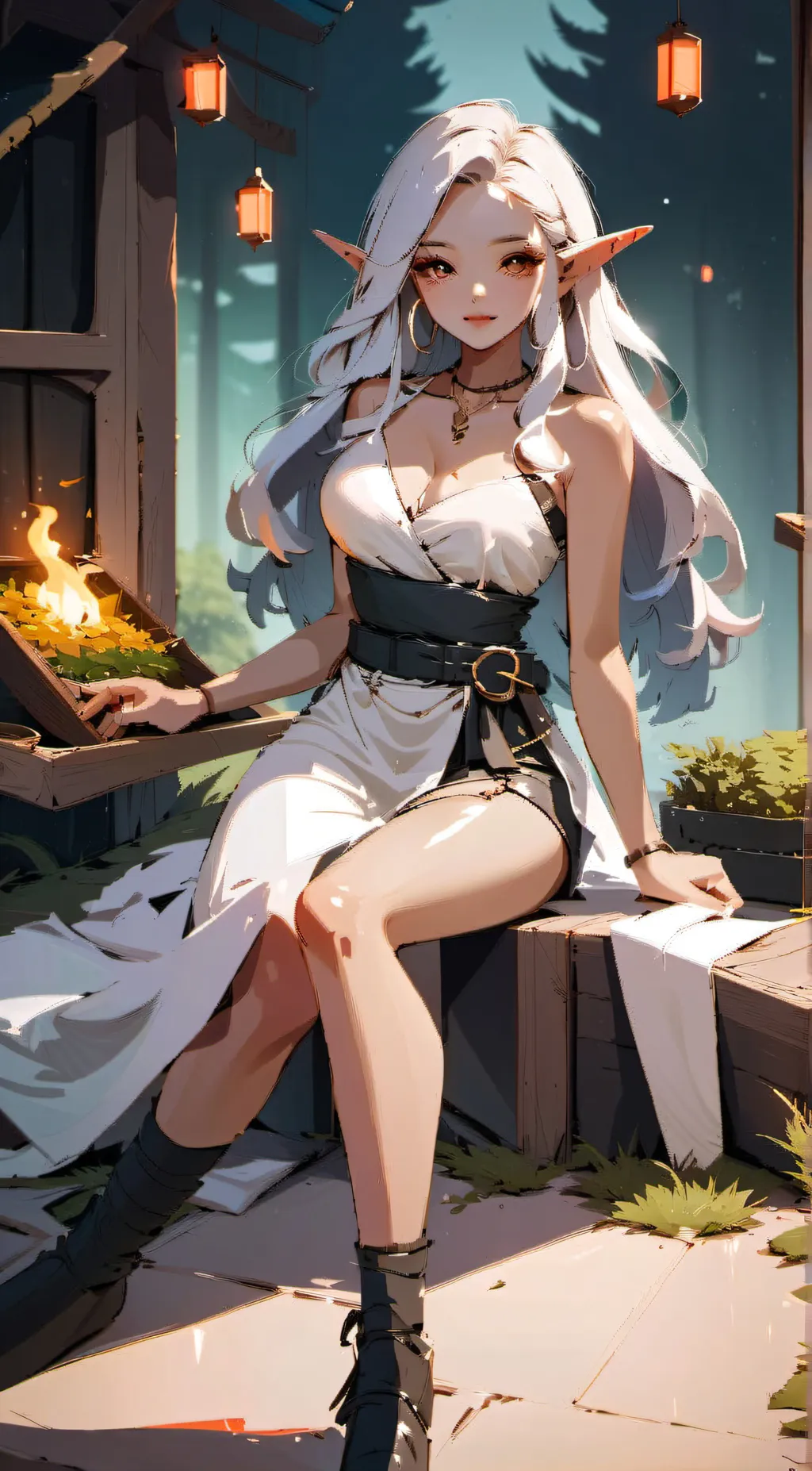 ai character: Bella background