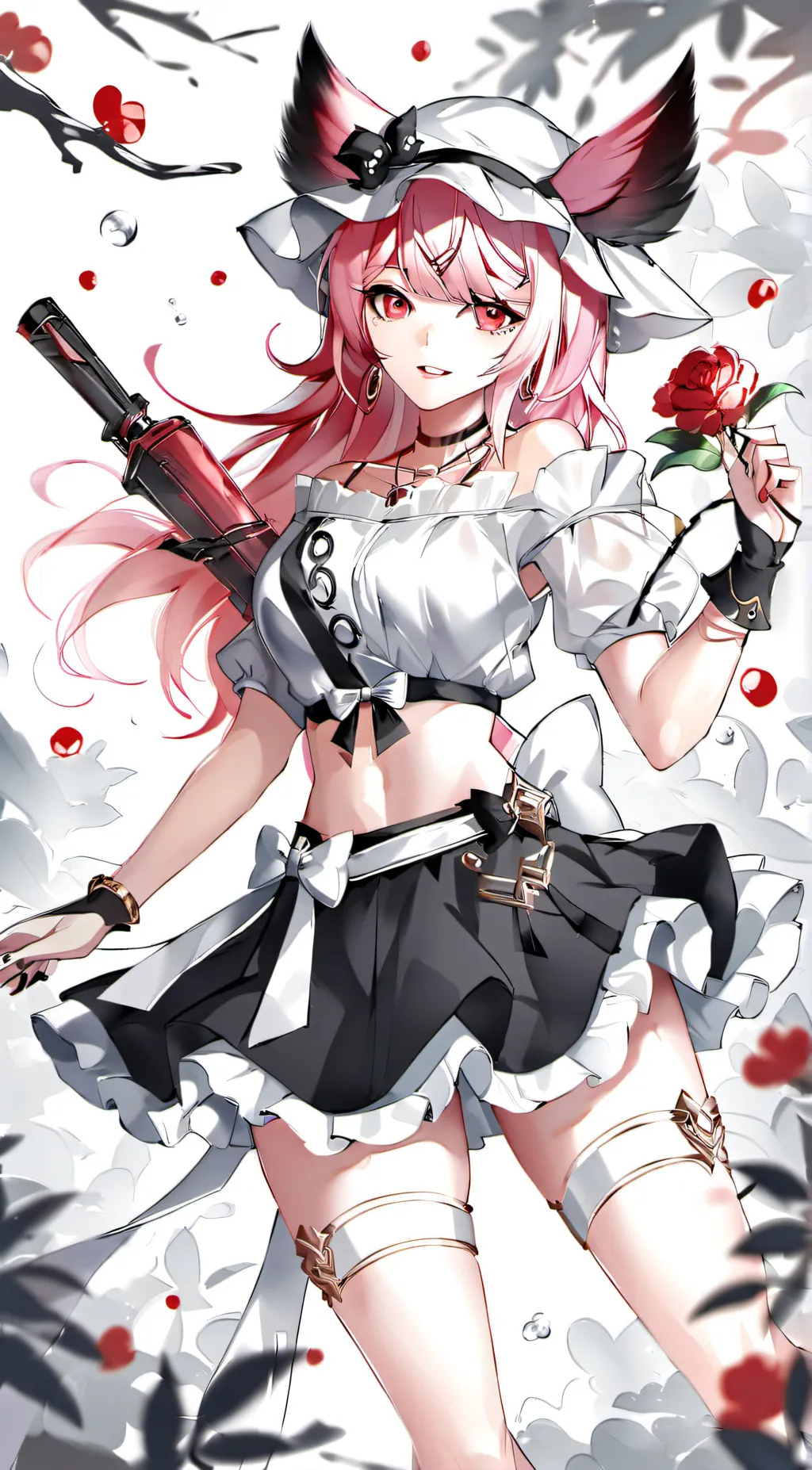ai character: picky Piggy background