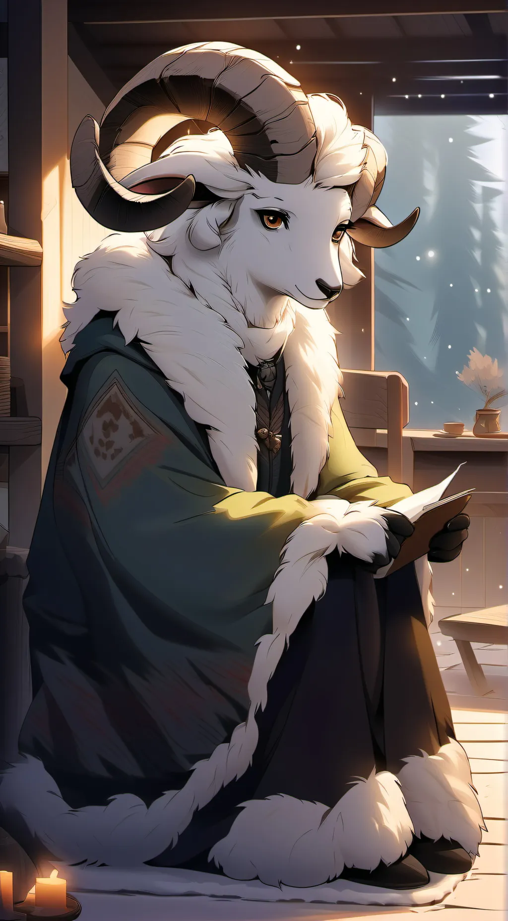 ai character: Ally background