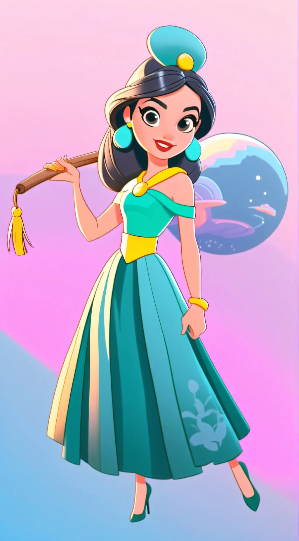 ai character: mister demi  background