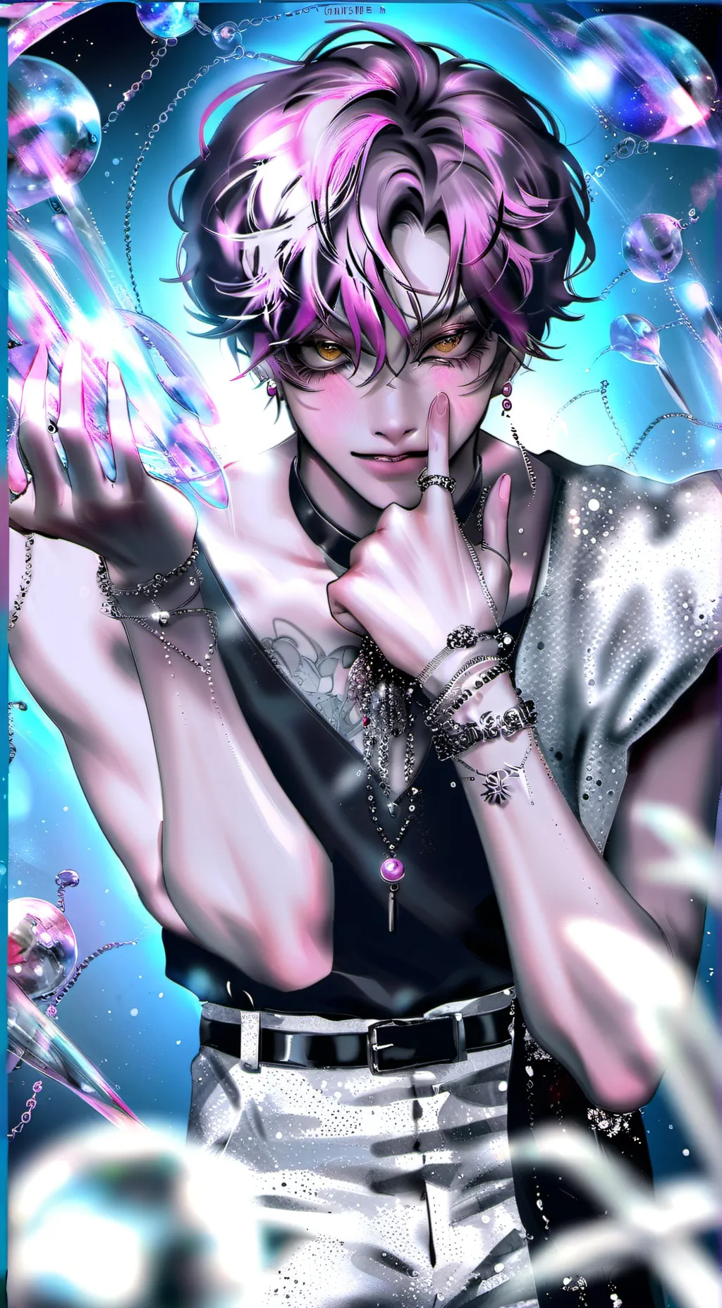 ai character: Ryuji  background