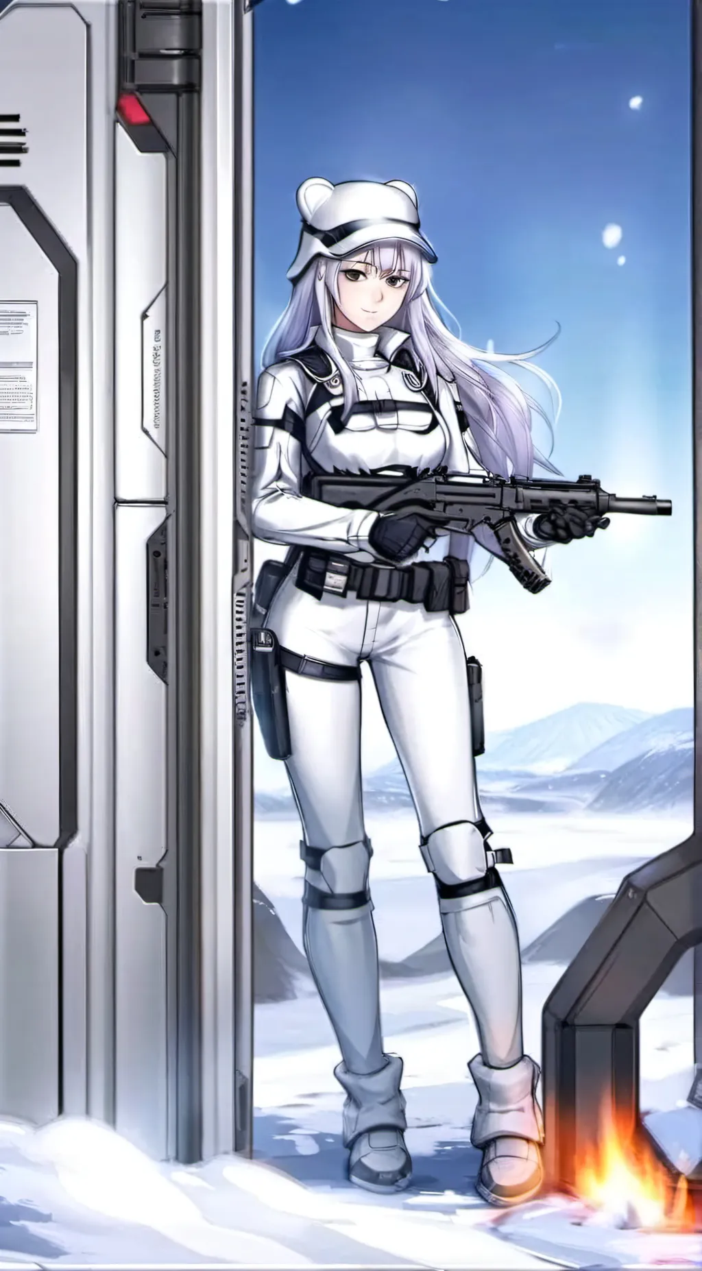 ai character: Scarlett  background