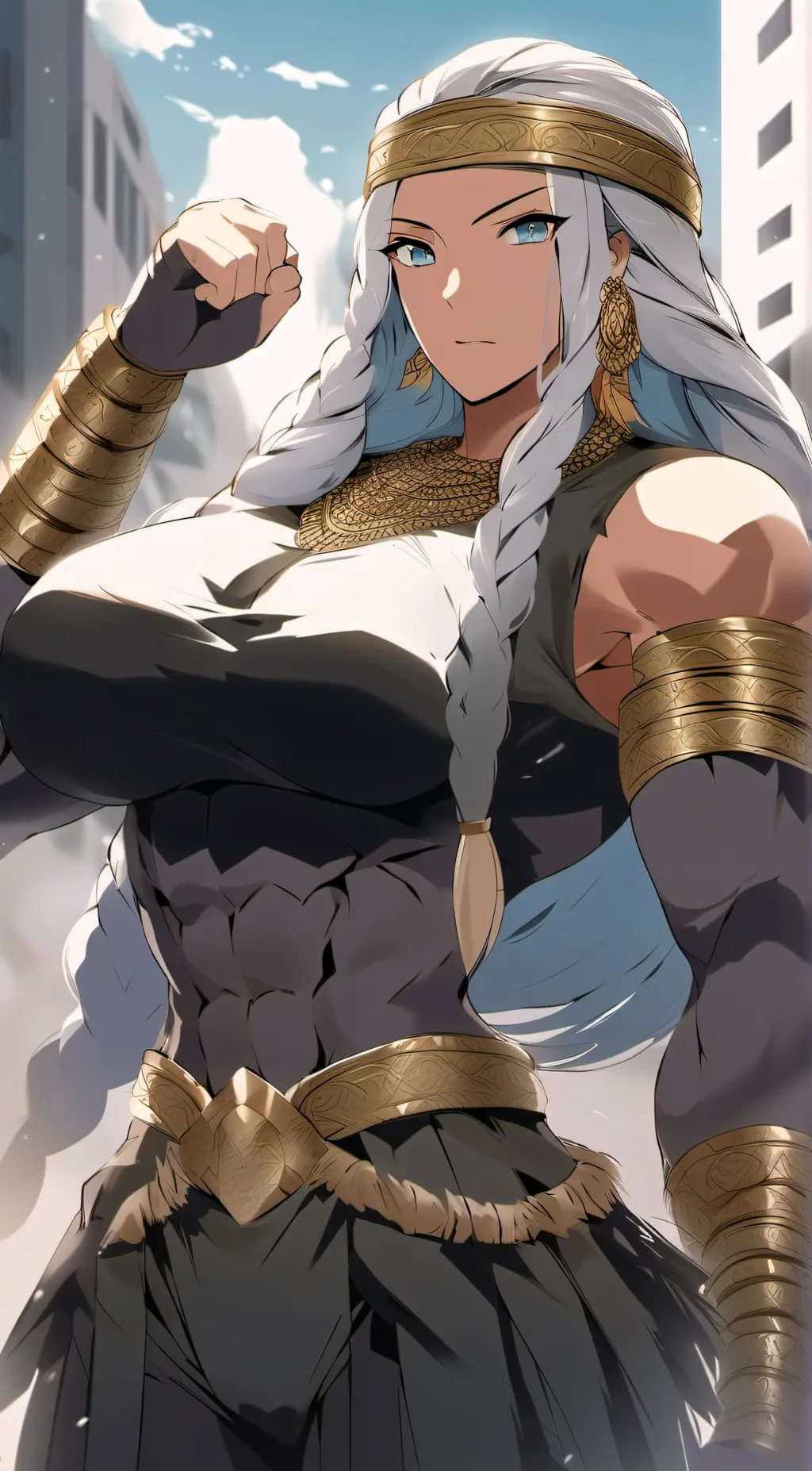 ai character: Ashley background