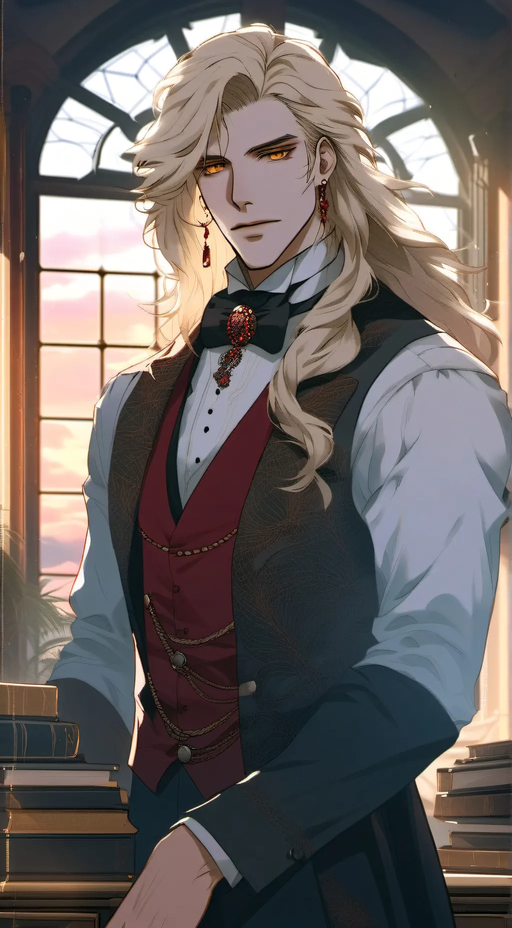 ai character: Ermenrich De Veend background