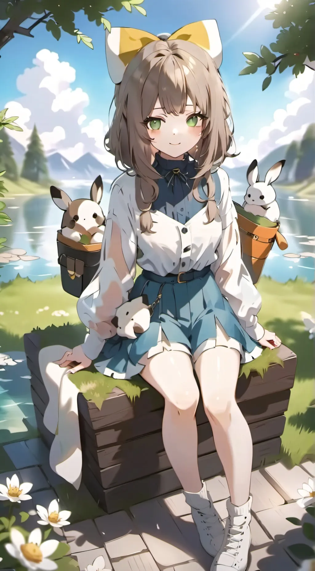 ai character: Sweetcurl background
