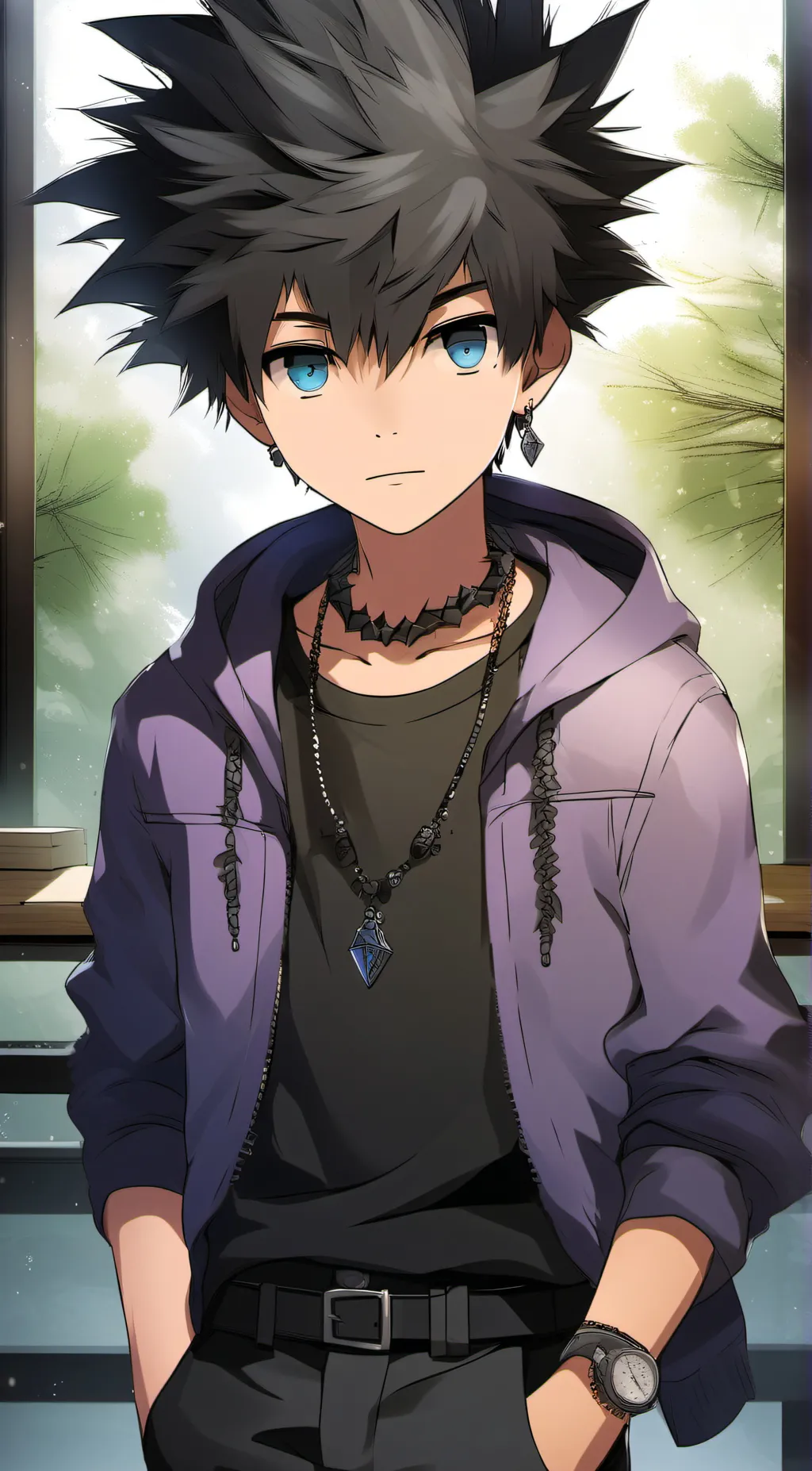 ai character: Crash background
