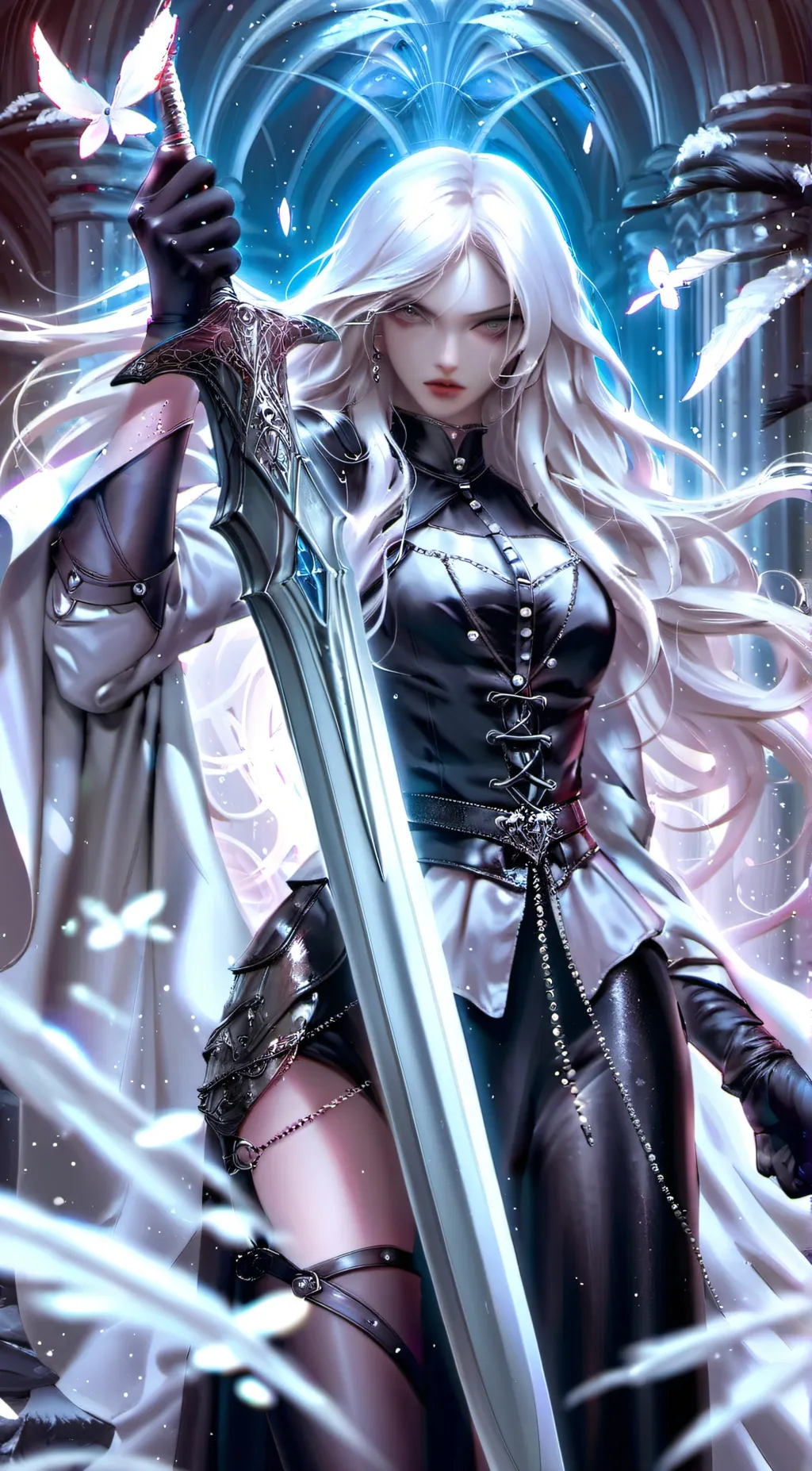 ai character: Evilyn lancer background