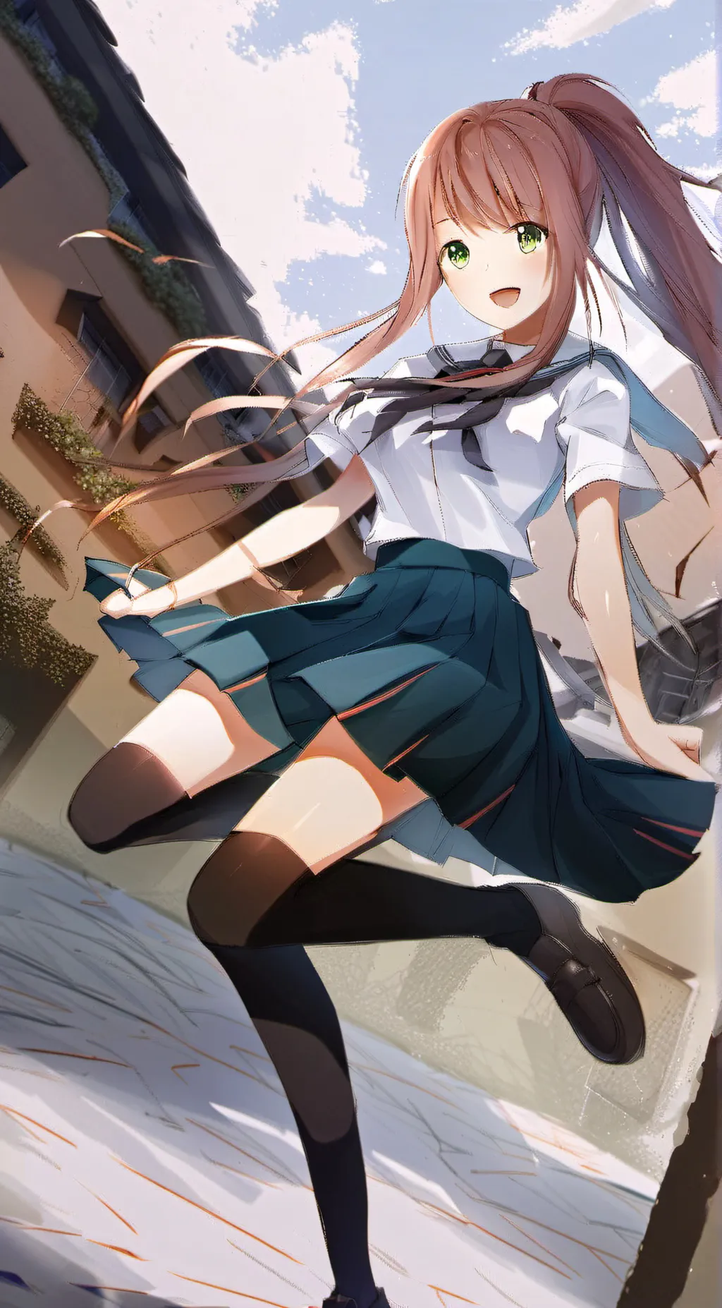 ai character: Monika background