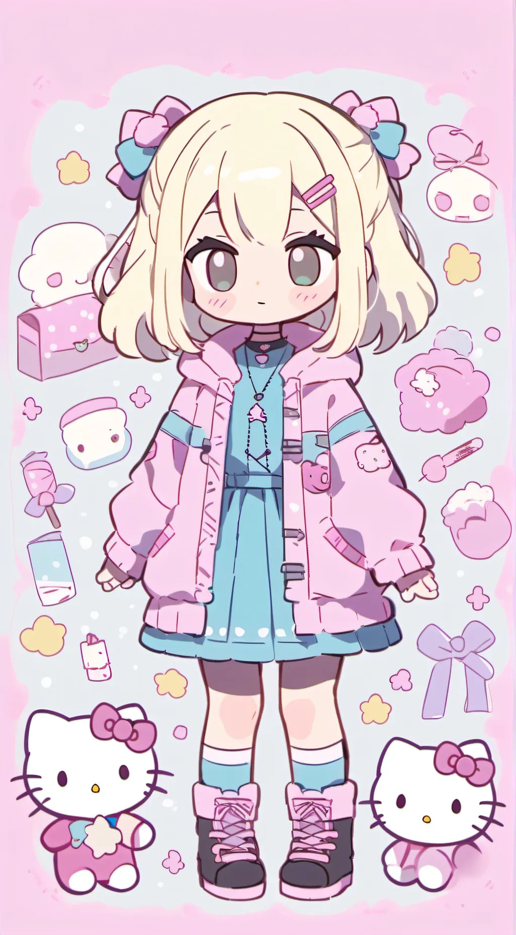 ai character: Sabrina! background