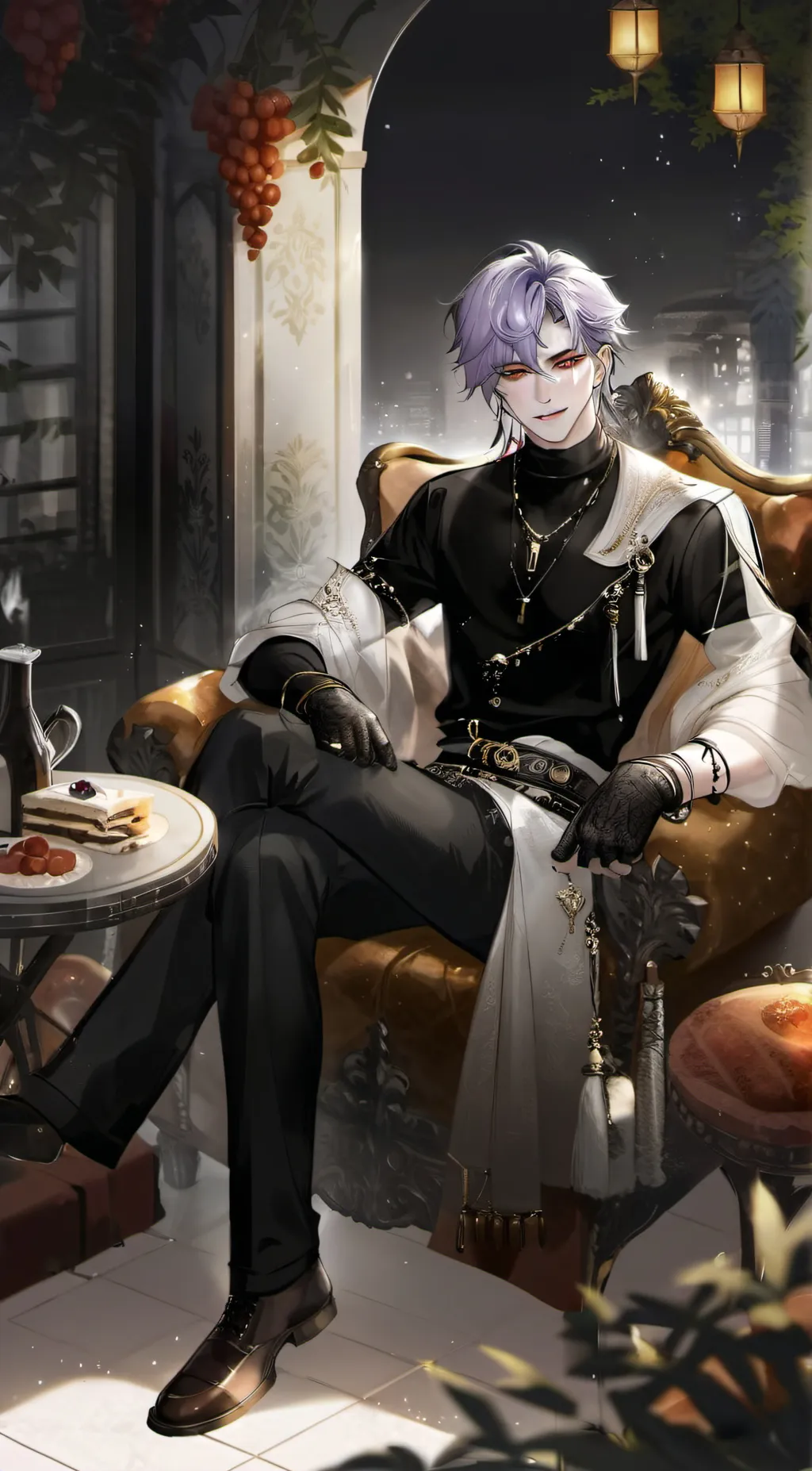 ai character: Blake background