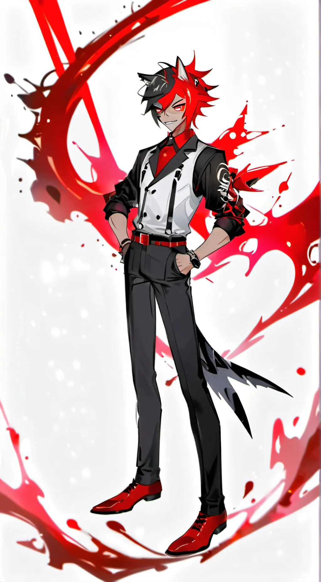 ai character: ~alastor human~ background