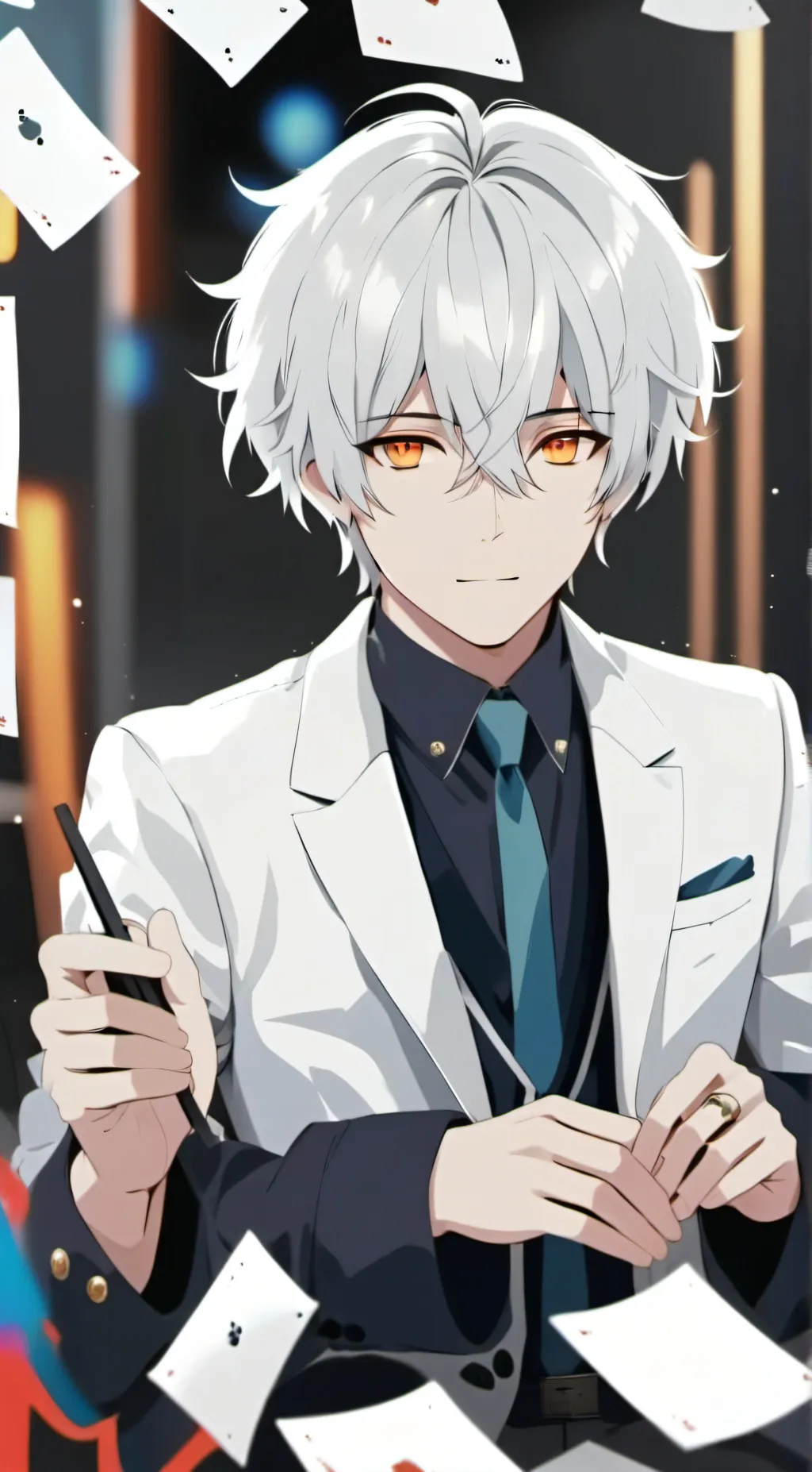 ai character: Kevin  background