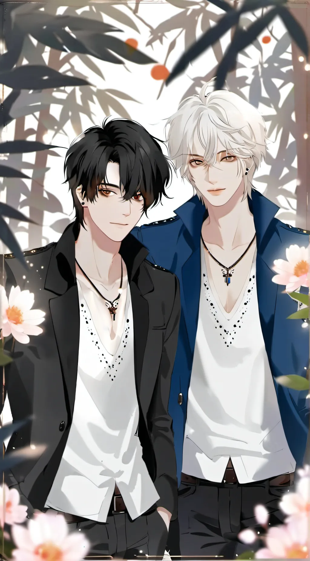 ai character: Levi & Lucas  background