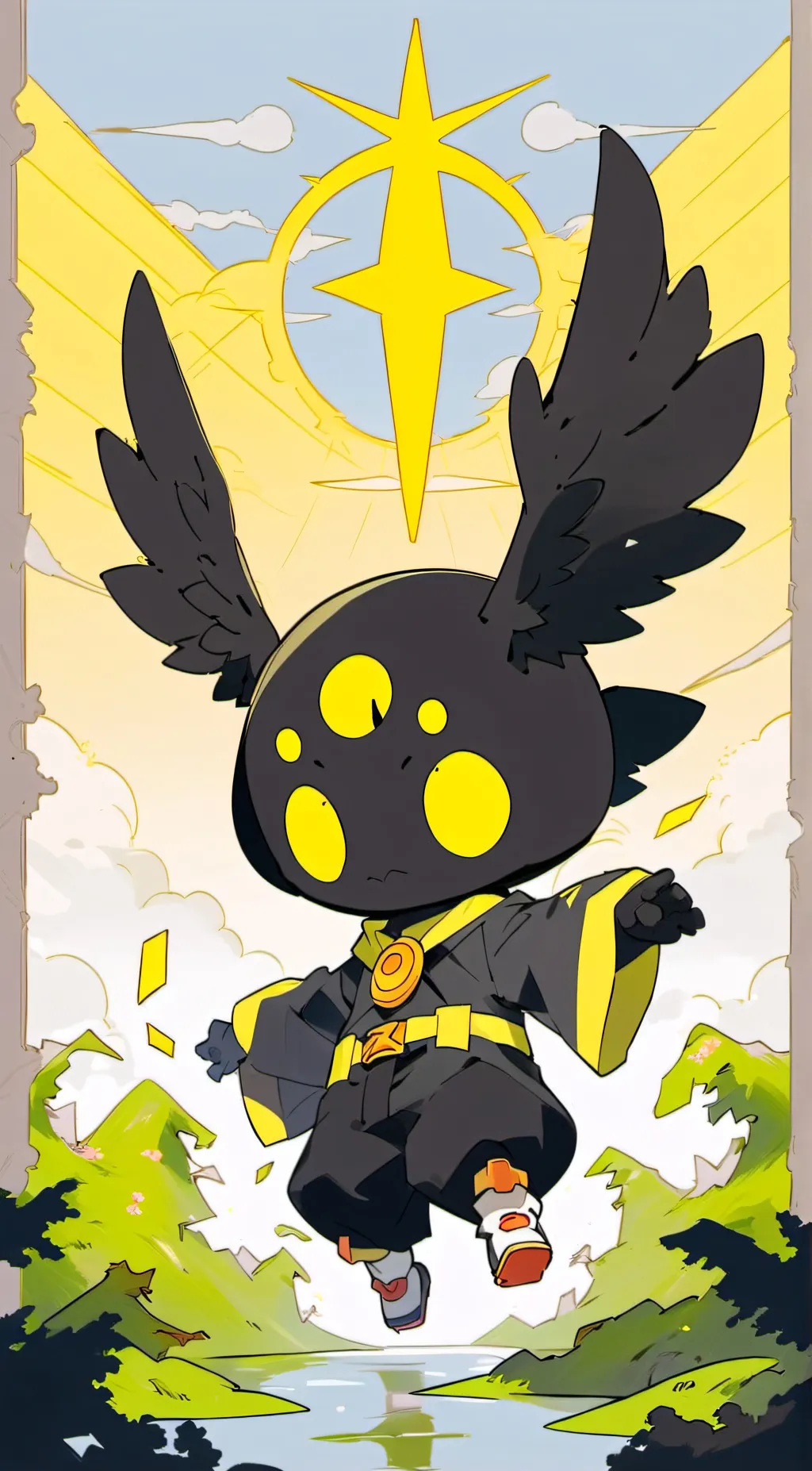 ai character: Wimbo background