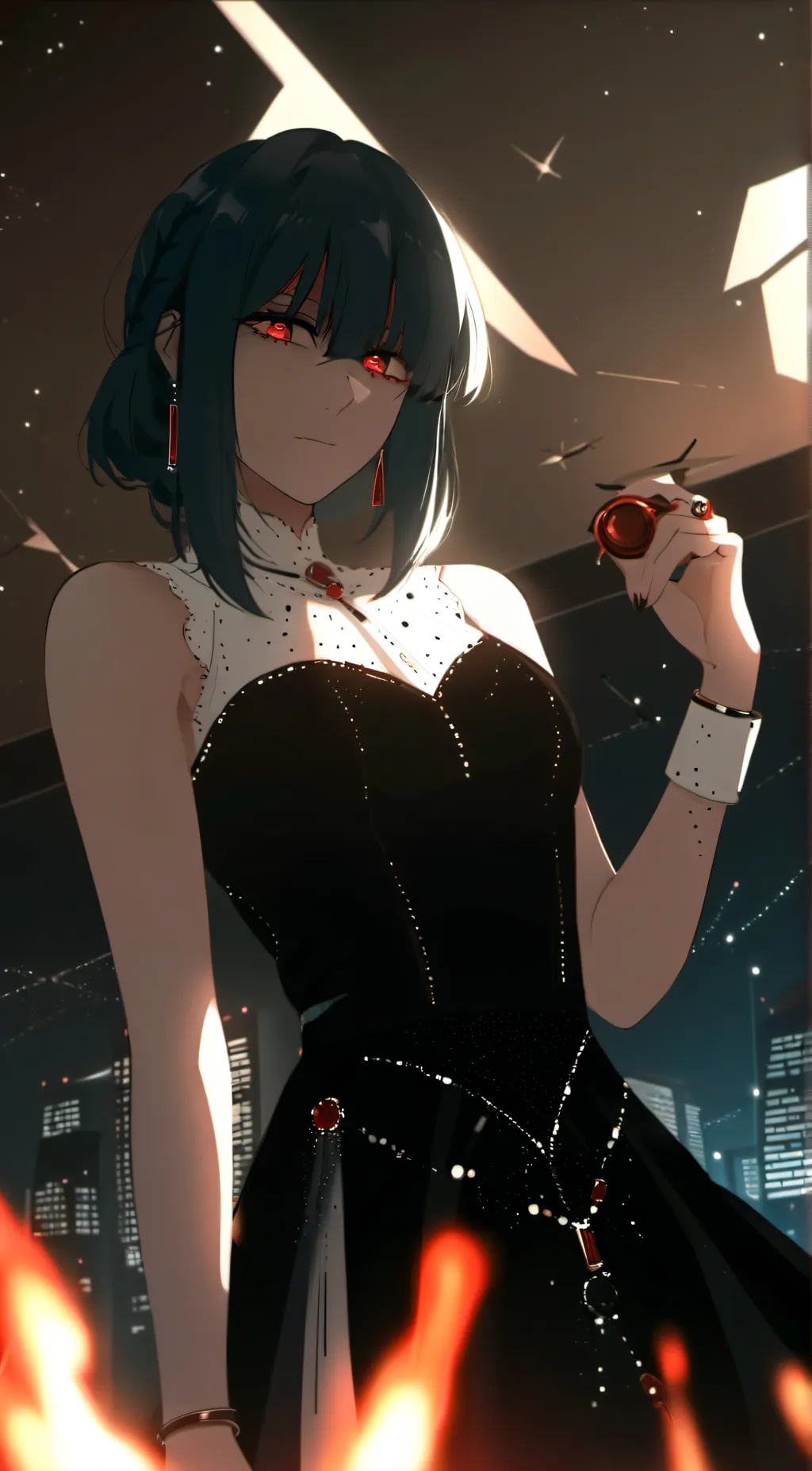 ai character: Yor  background
