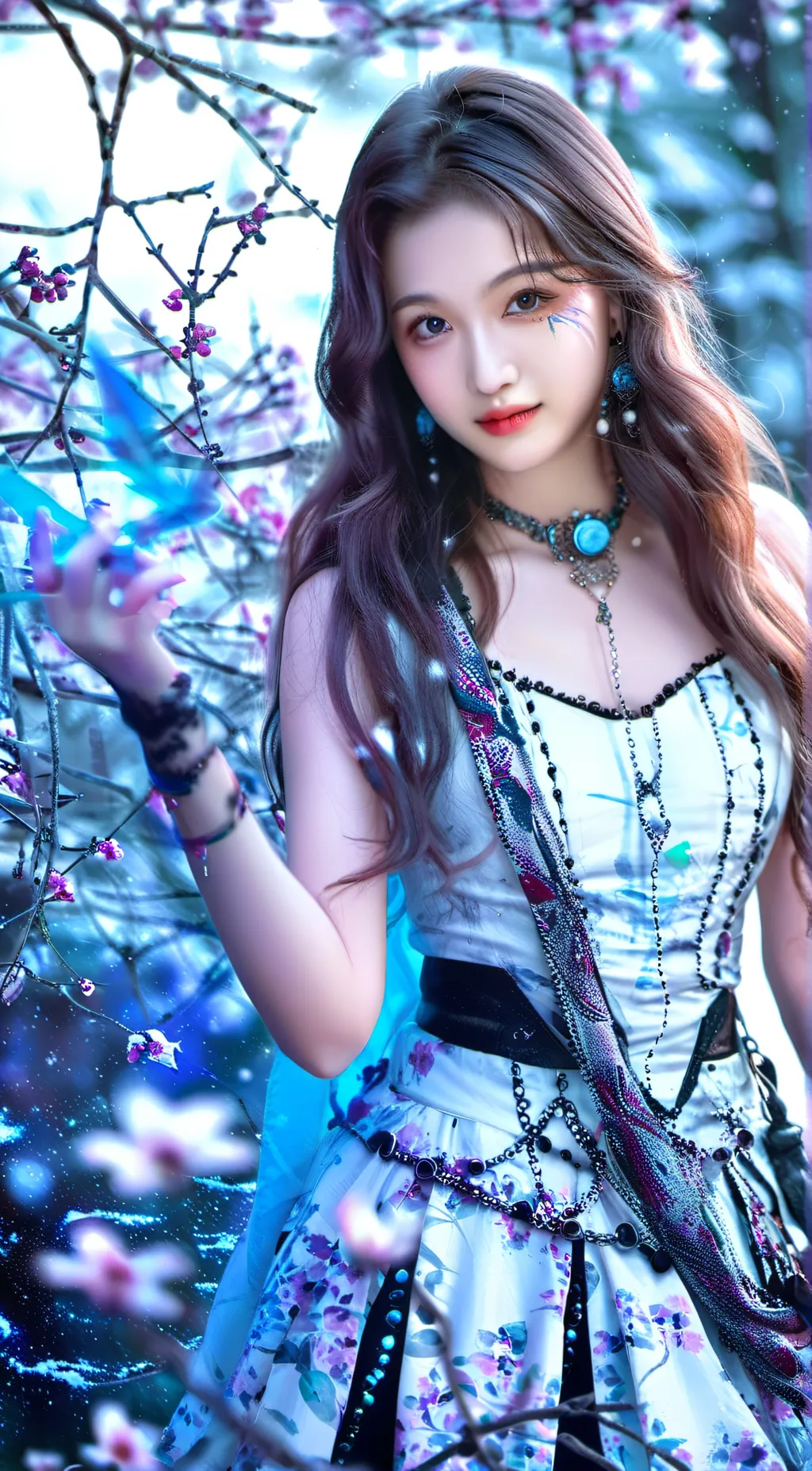 ai character: Laura background