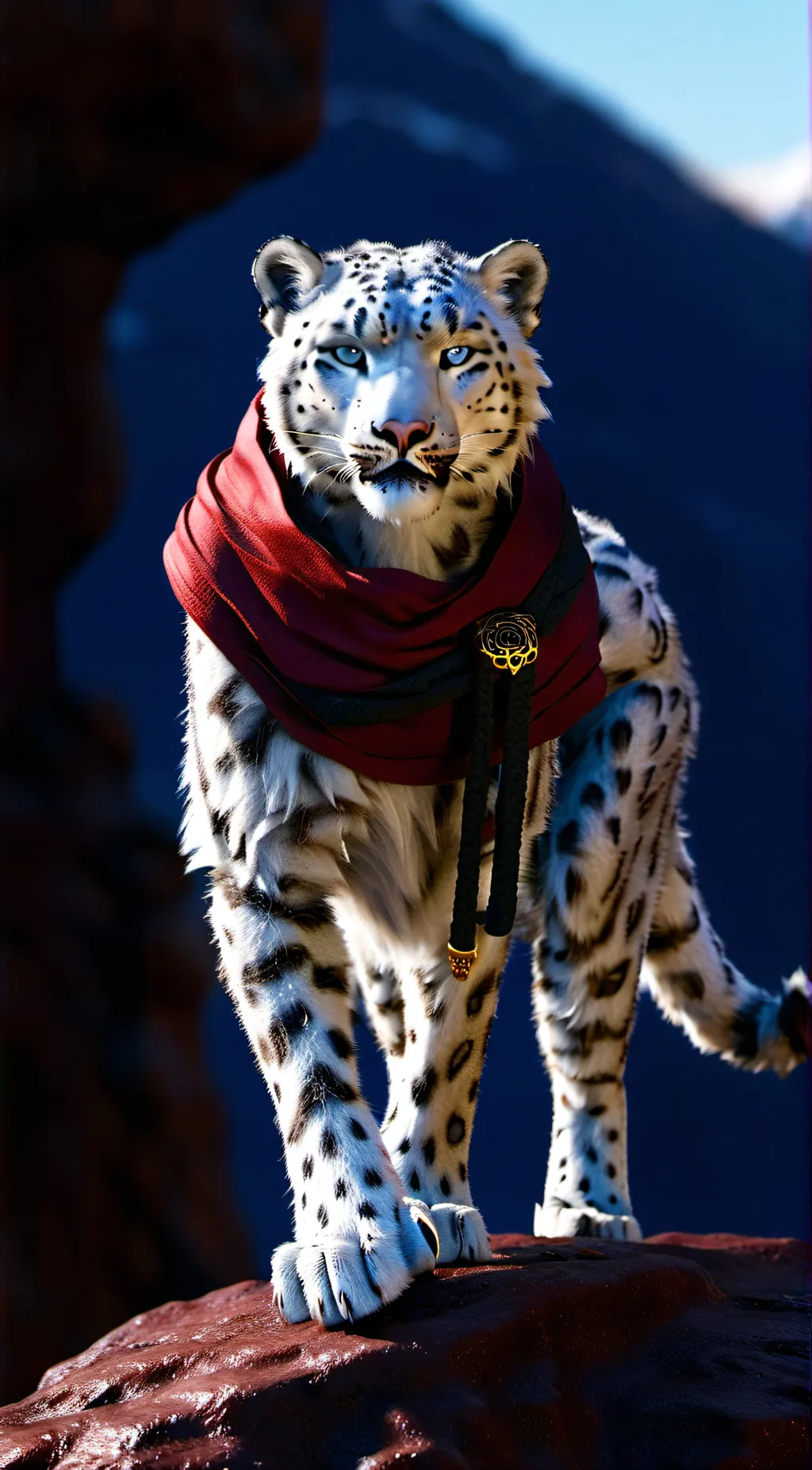 ai character: Frostpaw background