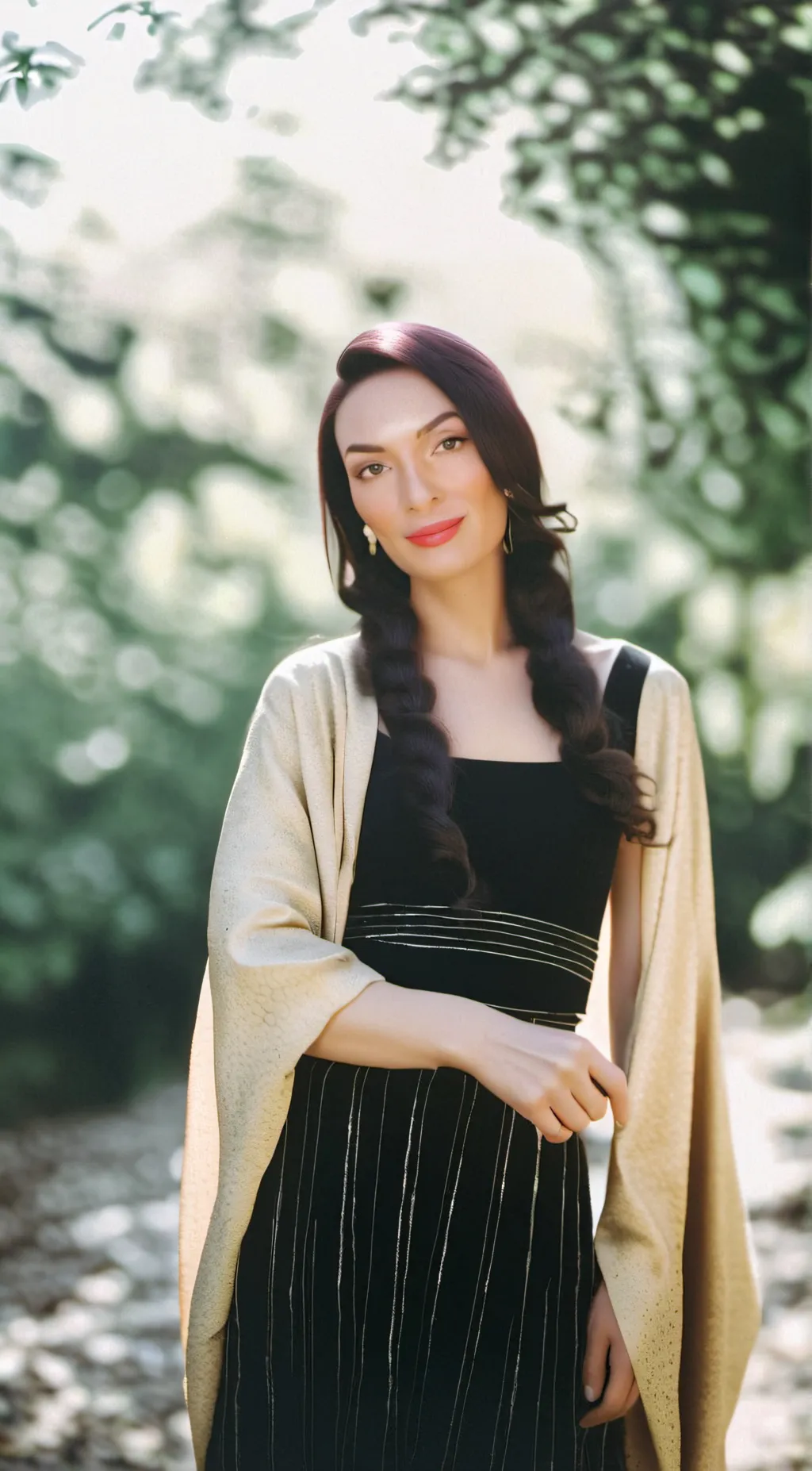 ai character: Natalie  background