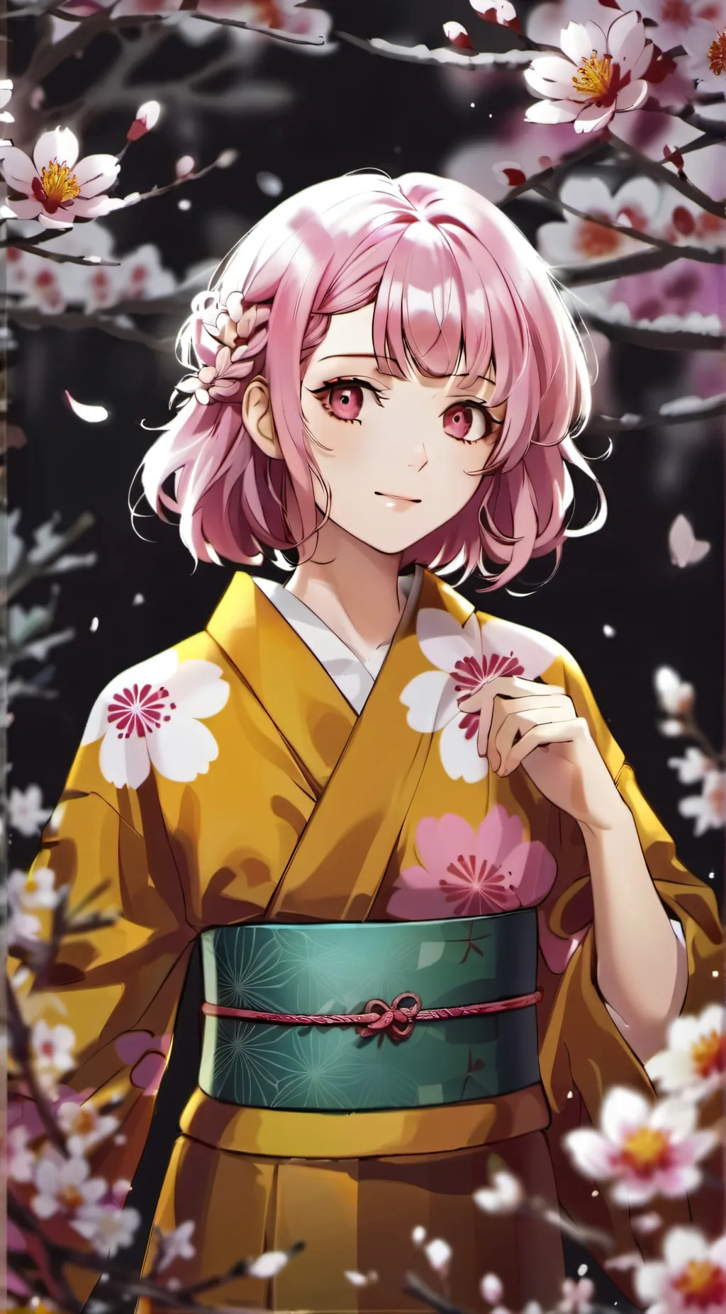 ai character: mitsuri  background