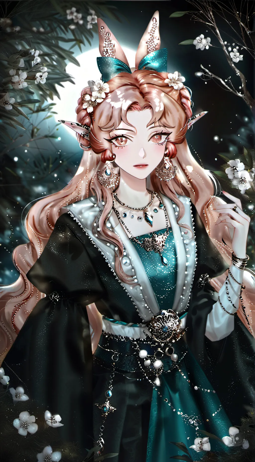 ai character: Kuwaii chan background