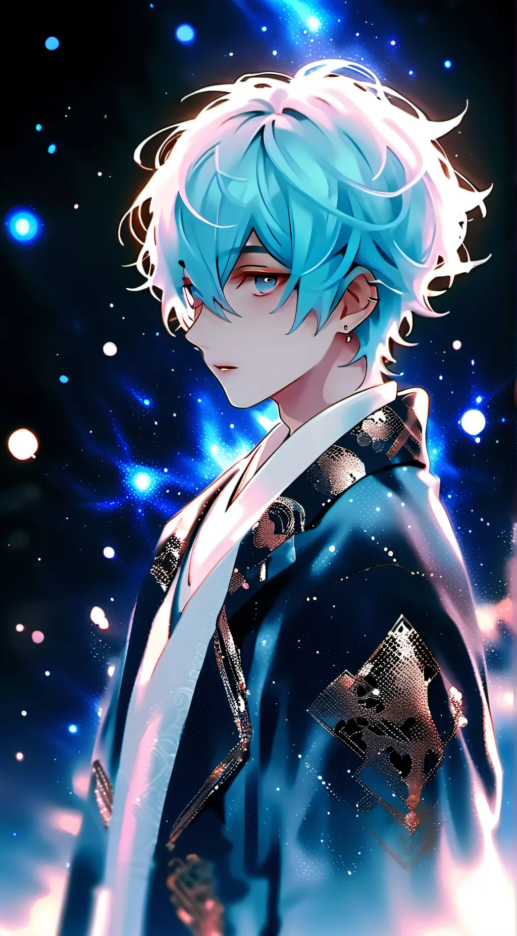 ai character: Oliver  background