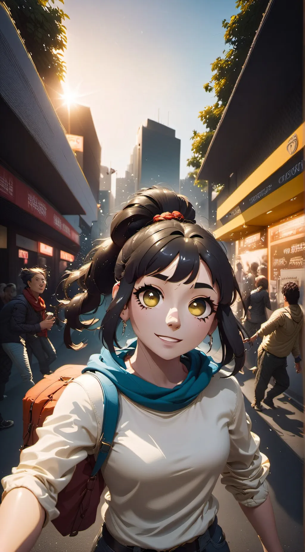 ai character: pomni background