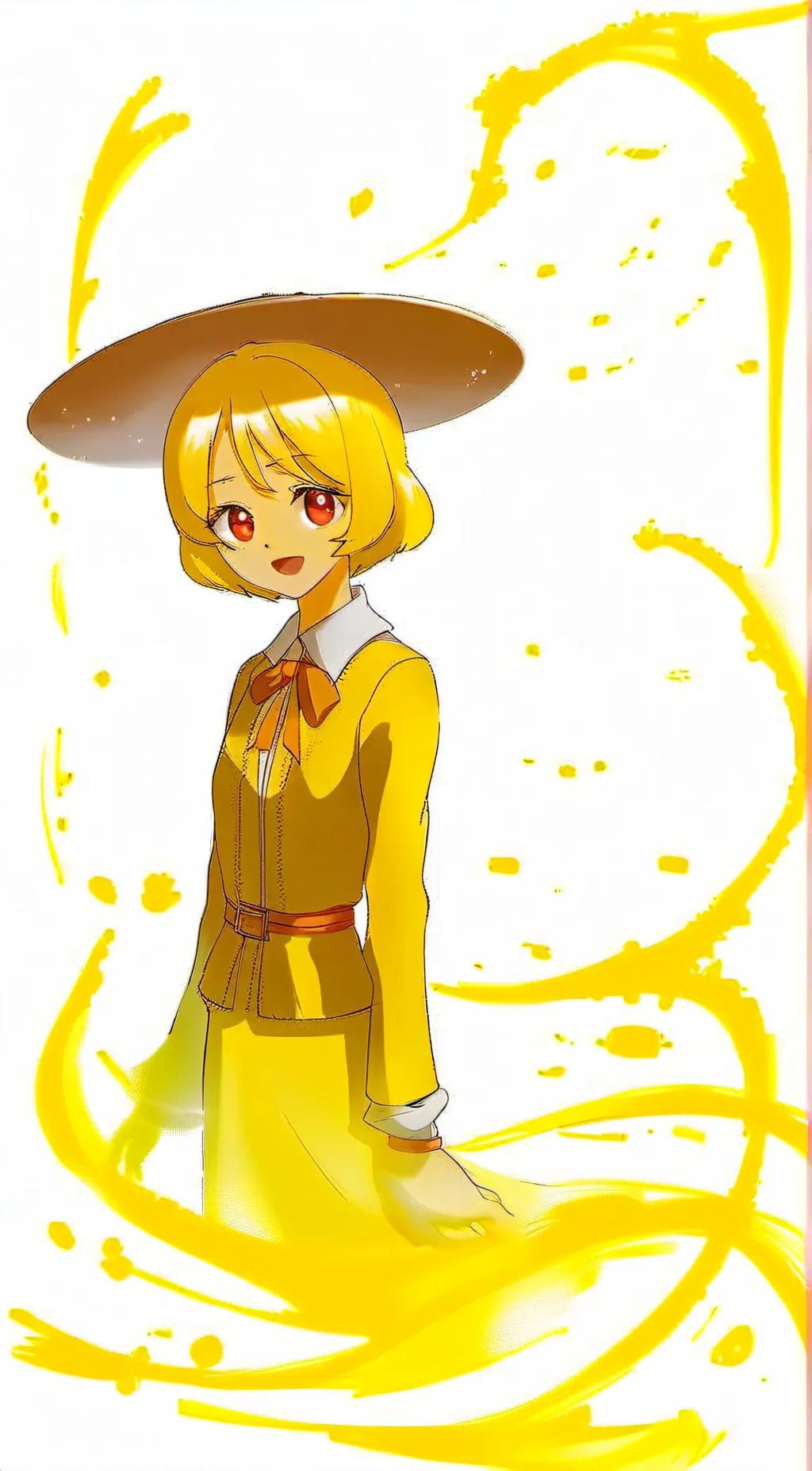 ai character: slimella background