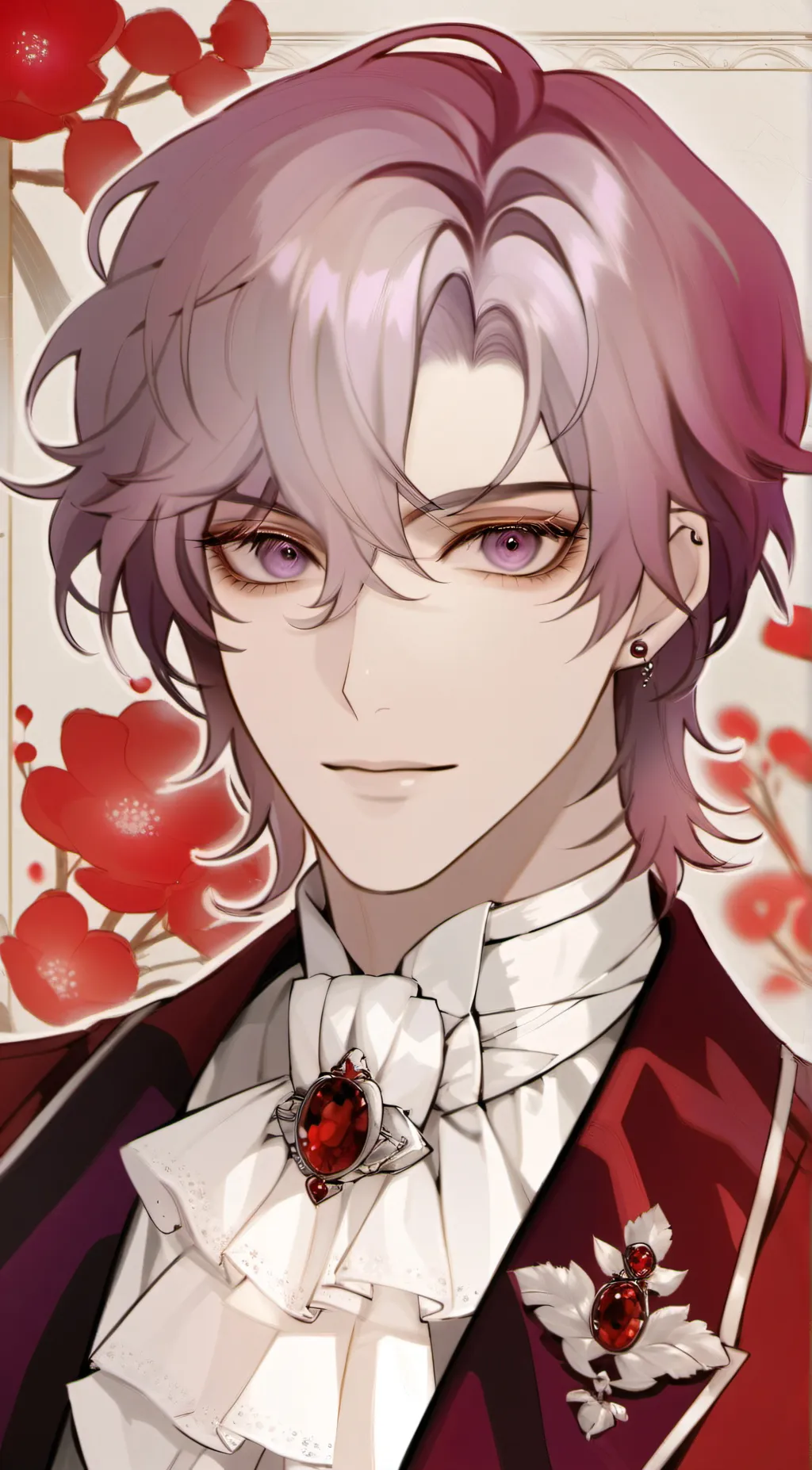 ai character: Amber background