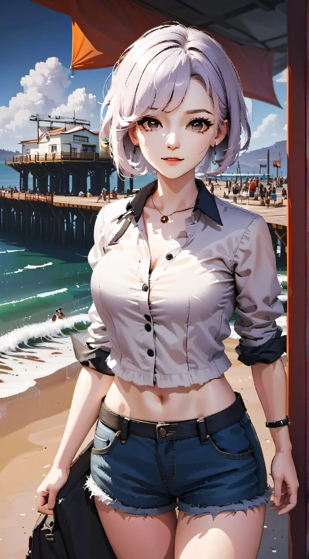 ai character: Mari Kei background