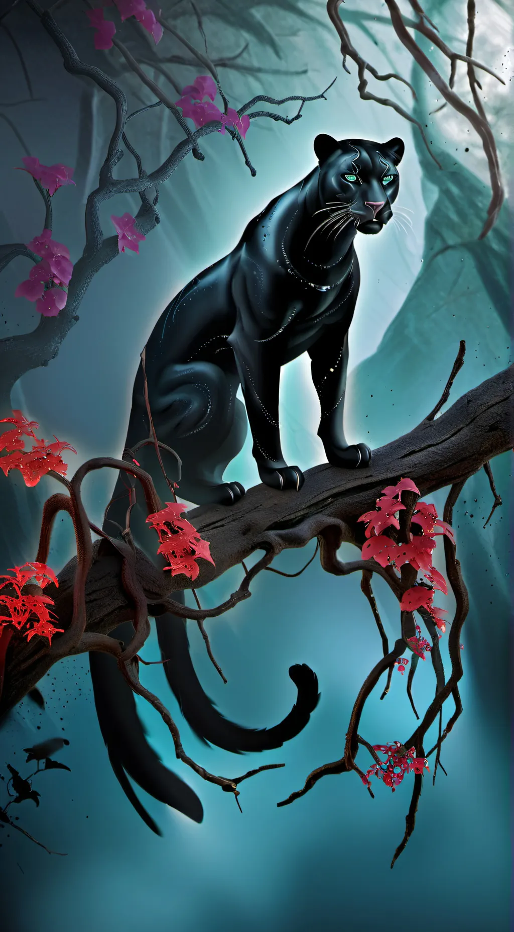 ai character: Watcher background