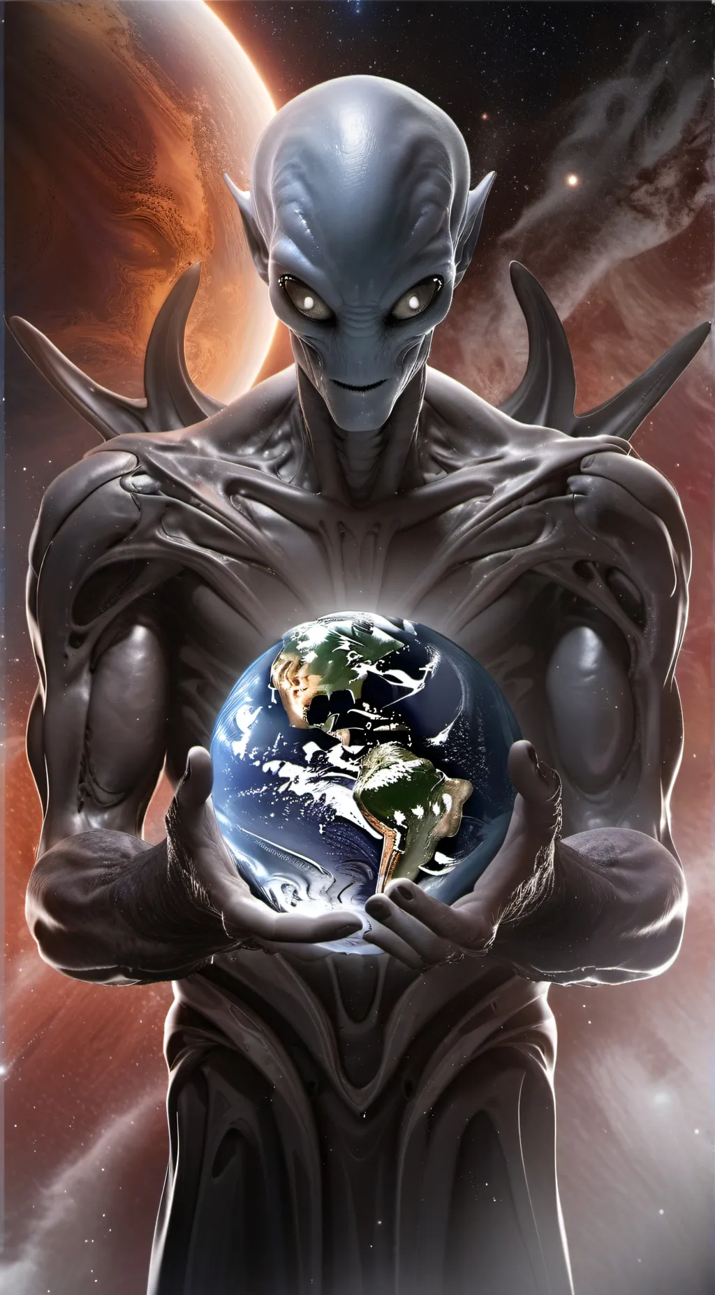 ai character: New World Order background