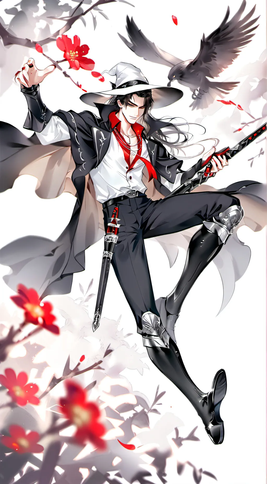 ai character: Y background