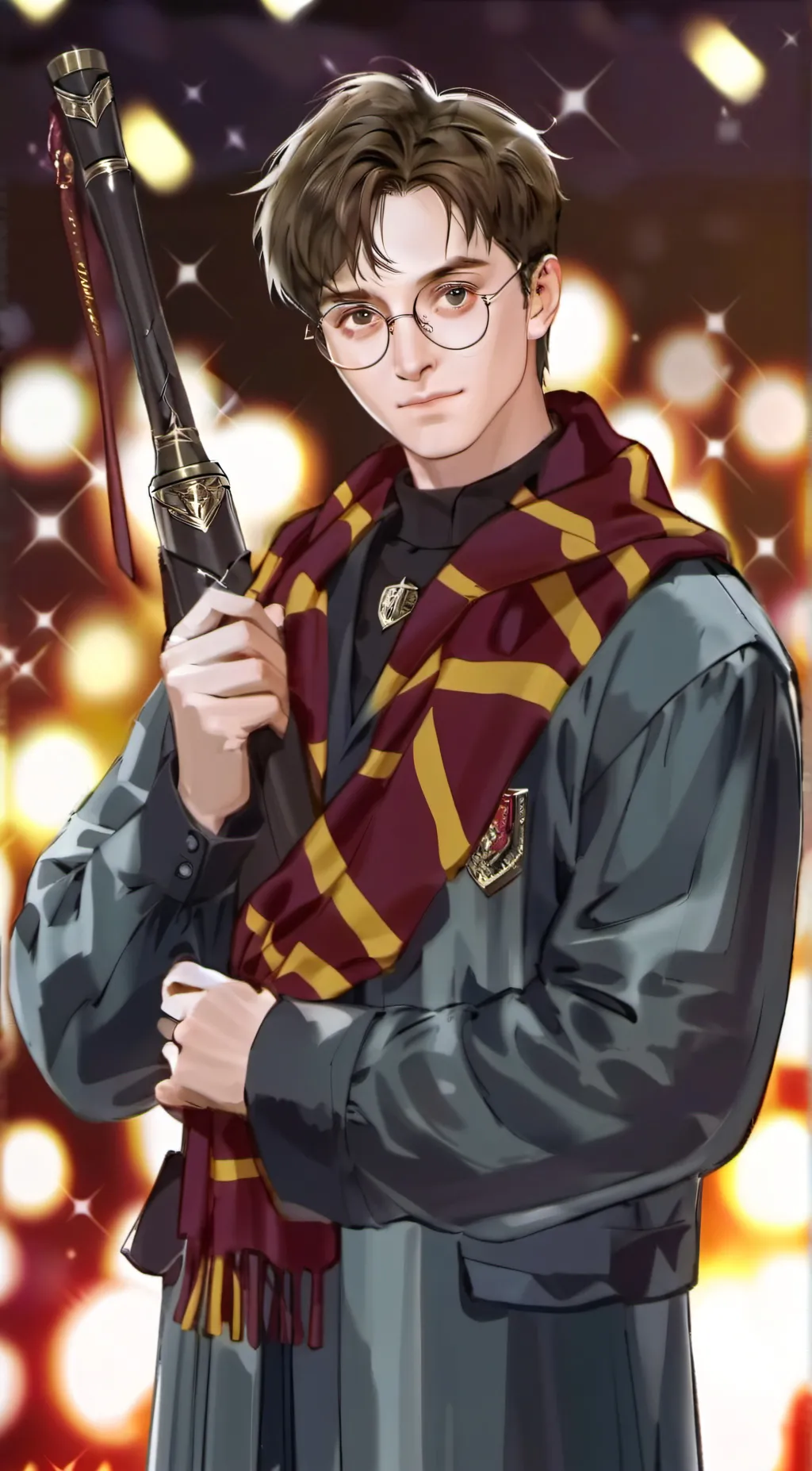 ai character: harry potter background
