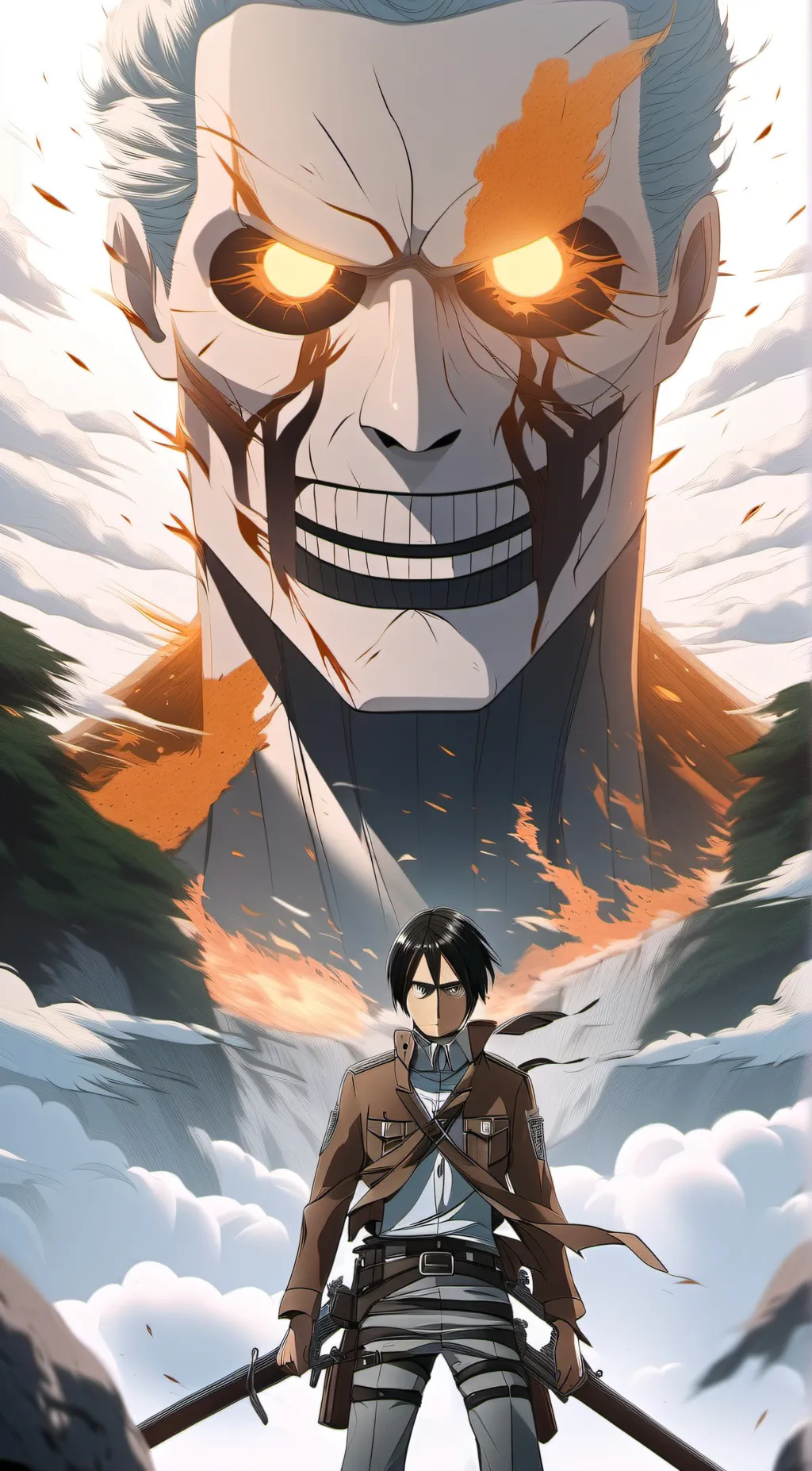ai character: amourd titan background