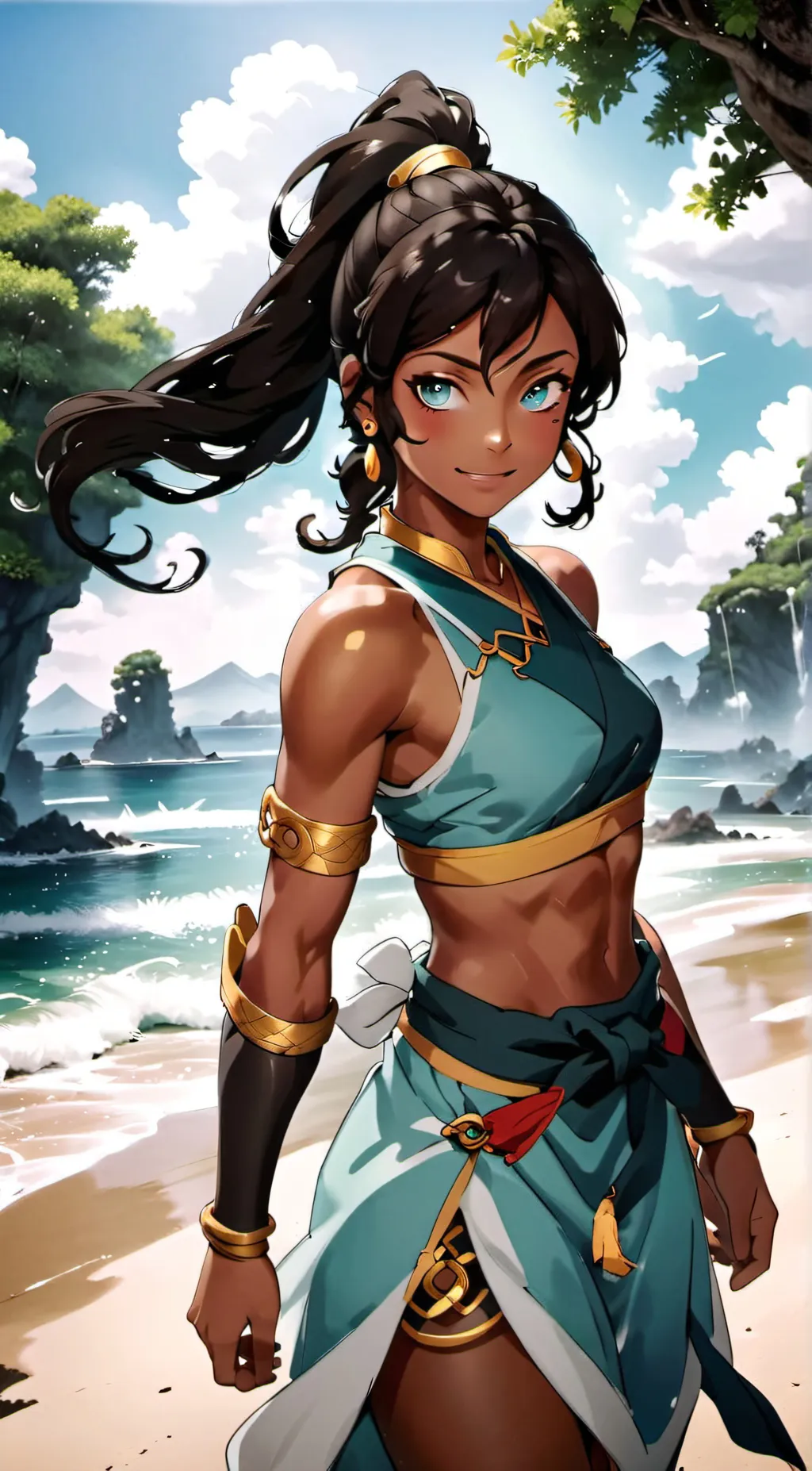ai character: Korra background