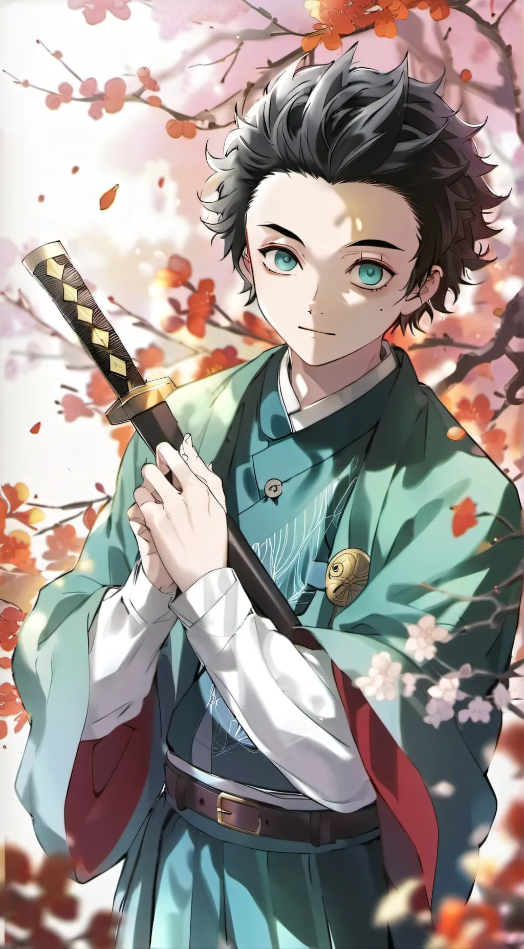 ai character: kny background
