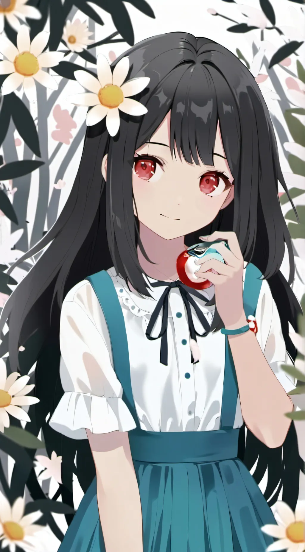 ai character: focus background