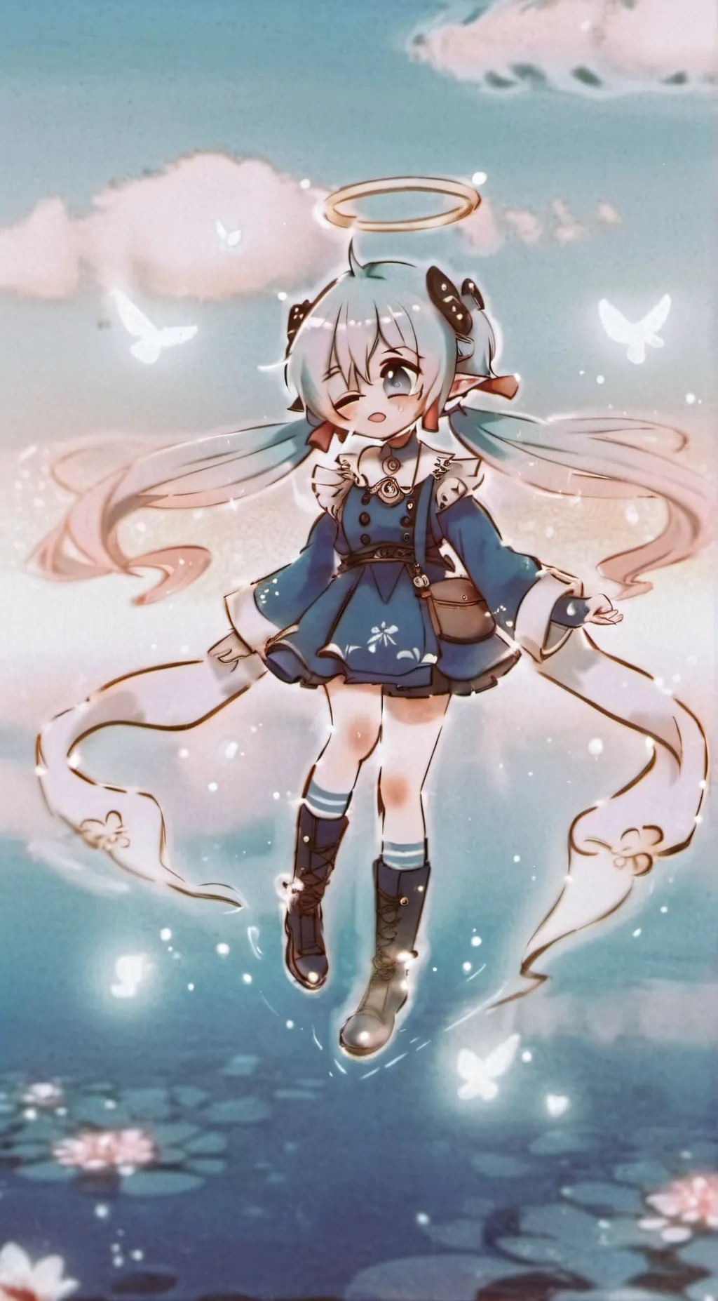 ai character: Sky background
