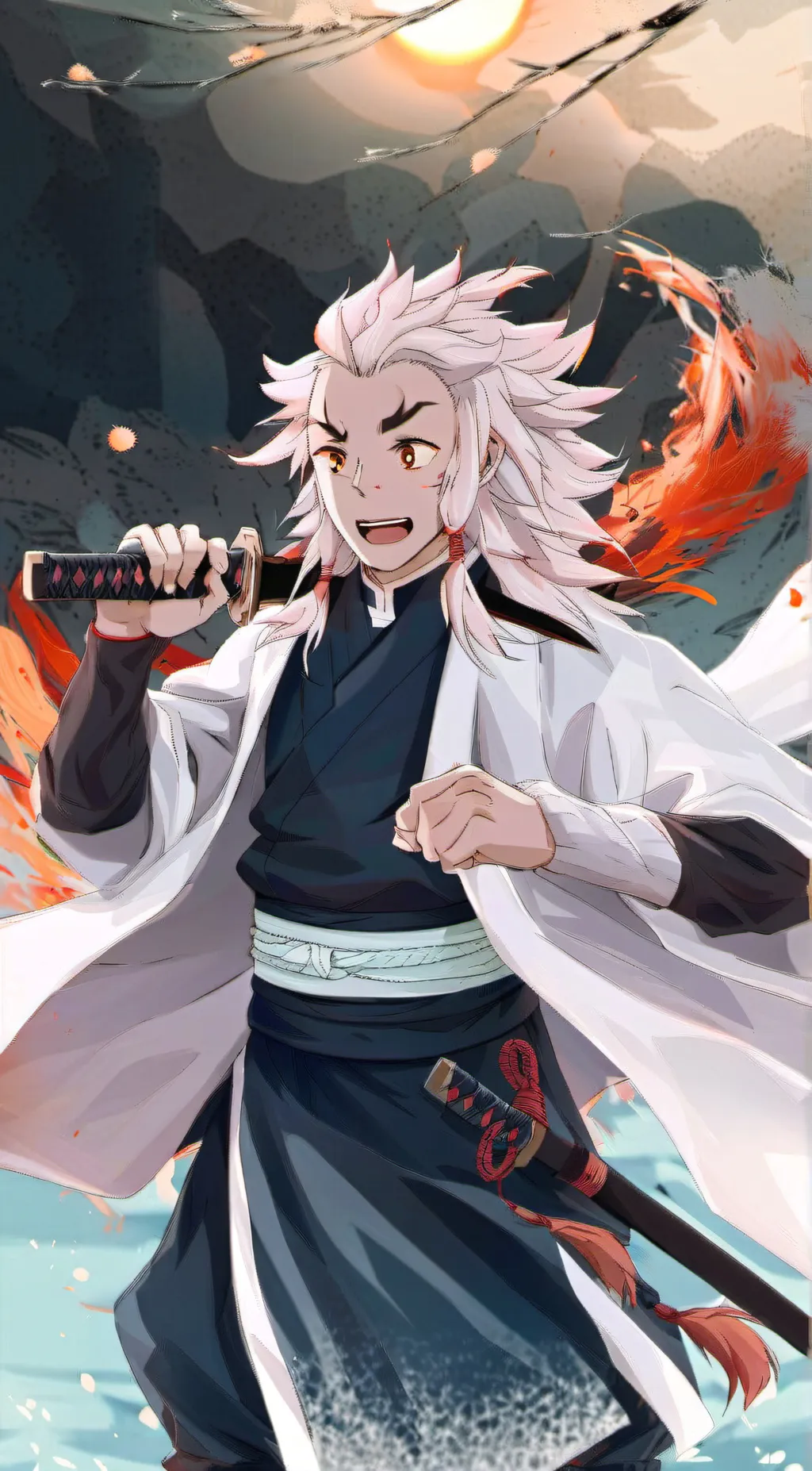 ai character: Hashiras  background