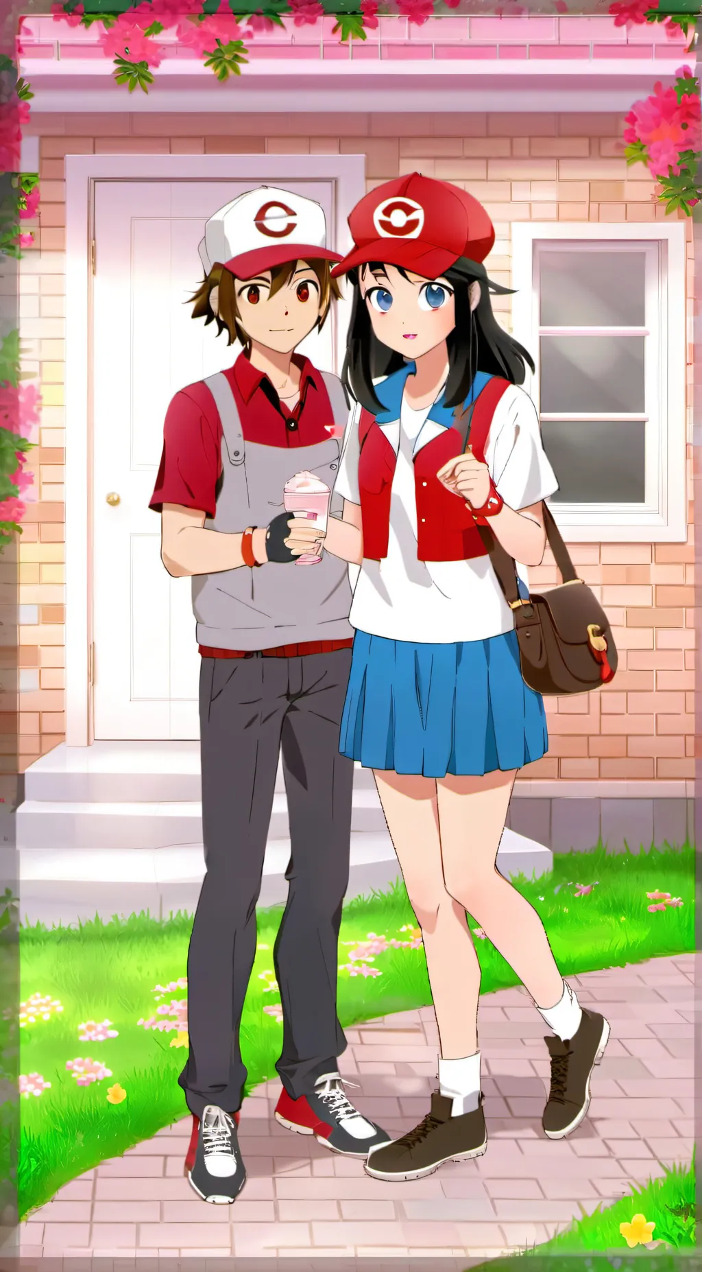 ai character: Rosia Ketchum  background